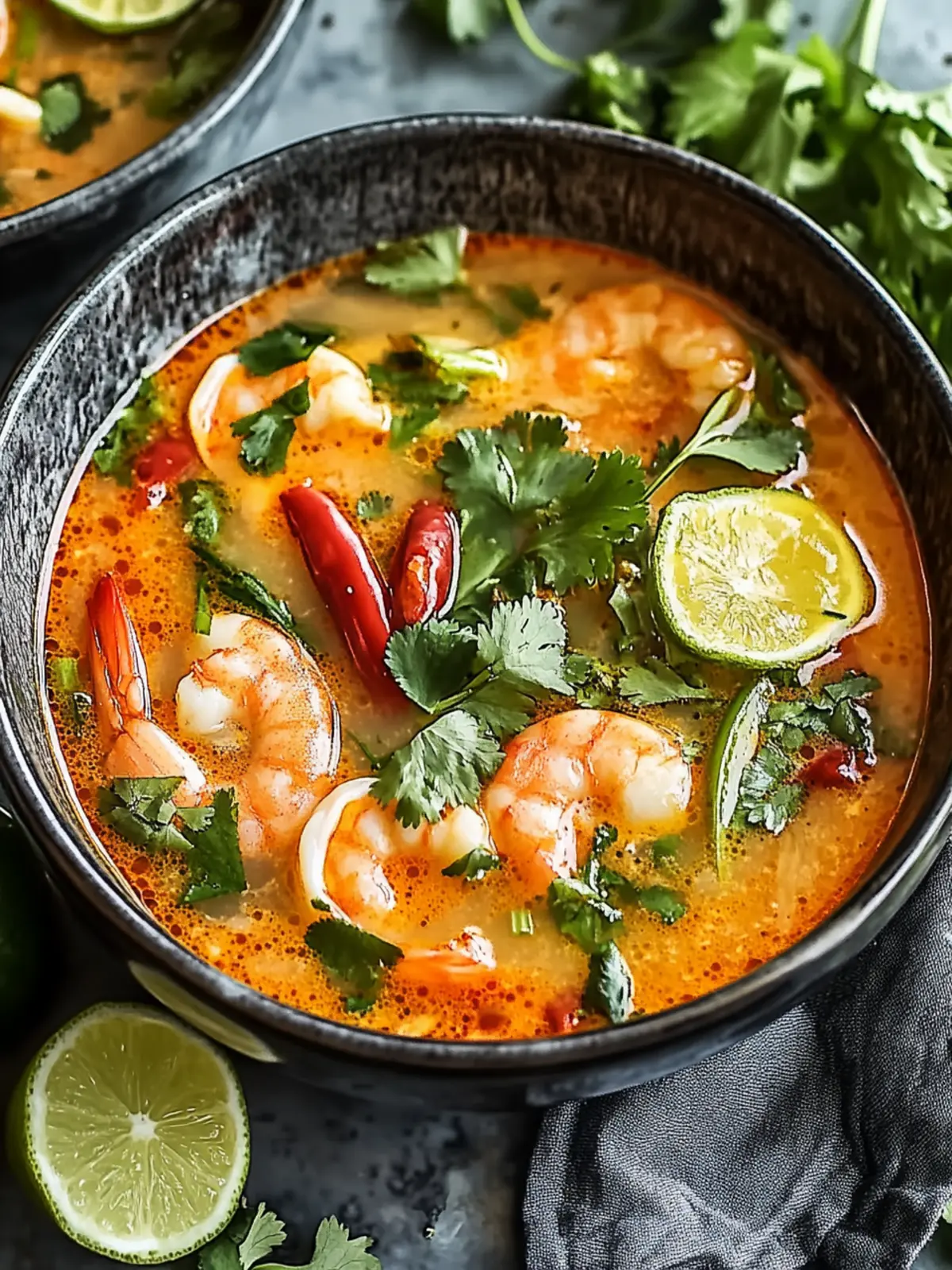 Einfache thailändische Garnelensuppe – Geschmack wie im Urlaub 3 Einfache thailändische Garnelensuppe