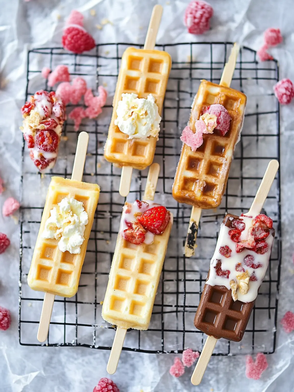 Waffel Lollies einfach selber machen – Der süßeste Snack für jedes Fest 3 Waffel Lollies einfach selber machen