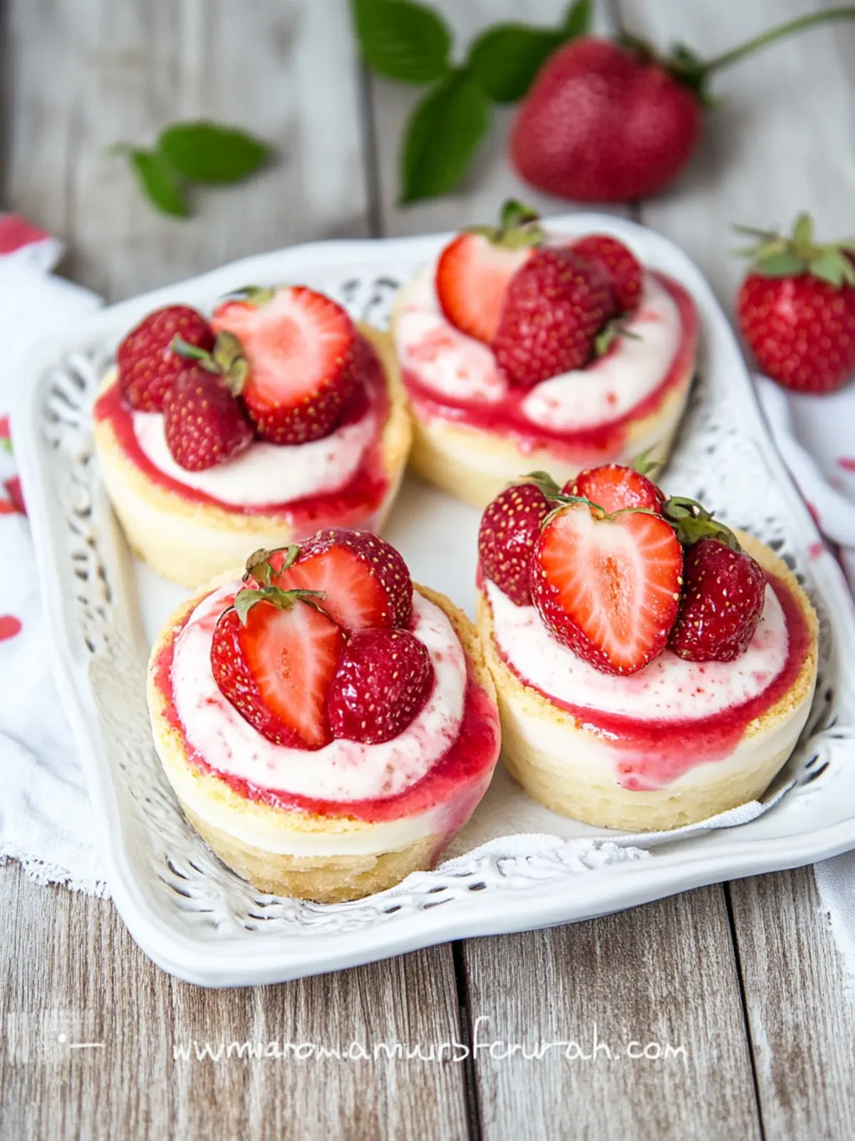 Erdbeer-Pudding-Schnecken: Fluffige Rollen für jeden Anlass 4 Erdbeer-Pudding-Schnecken