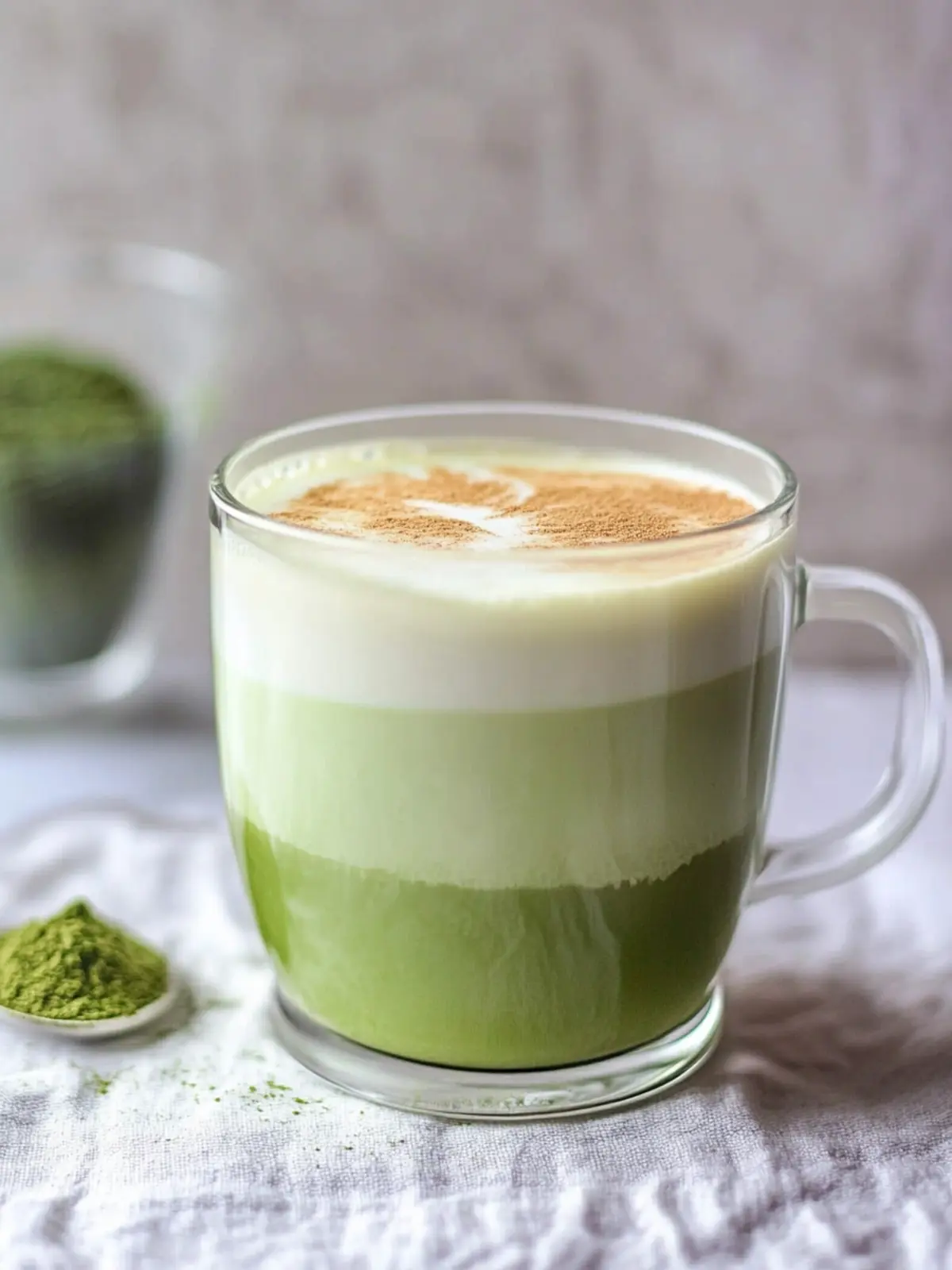 Cremige Matcha Grüntee Latte für den perfekten Energieschub 2 Matcha Grüntee Latte