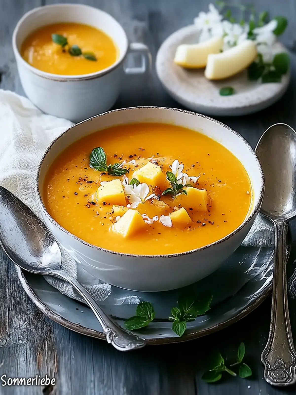 Möhren-Mango-Suppe „Sommerliebe“: Fruchtiger Genuss für alle 3 Möhren-Mango-Suppe „Sommerliebe“