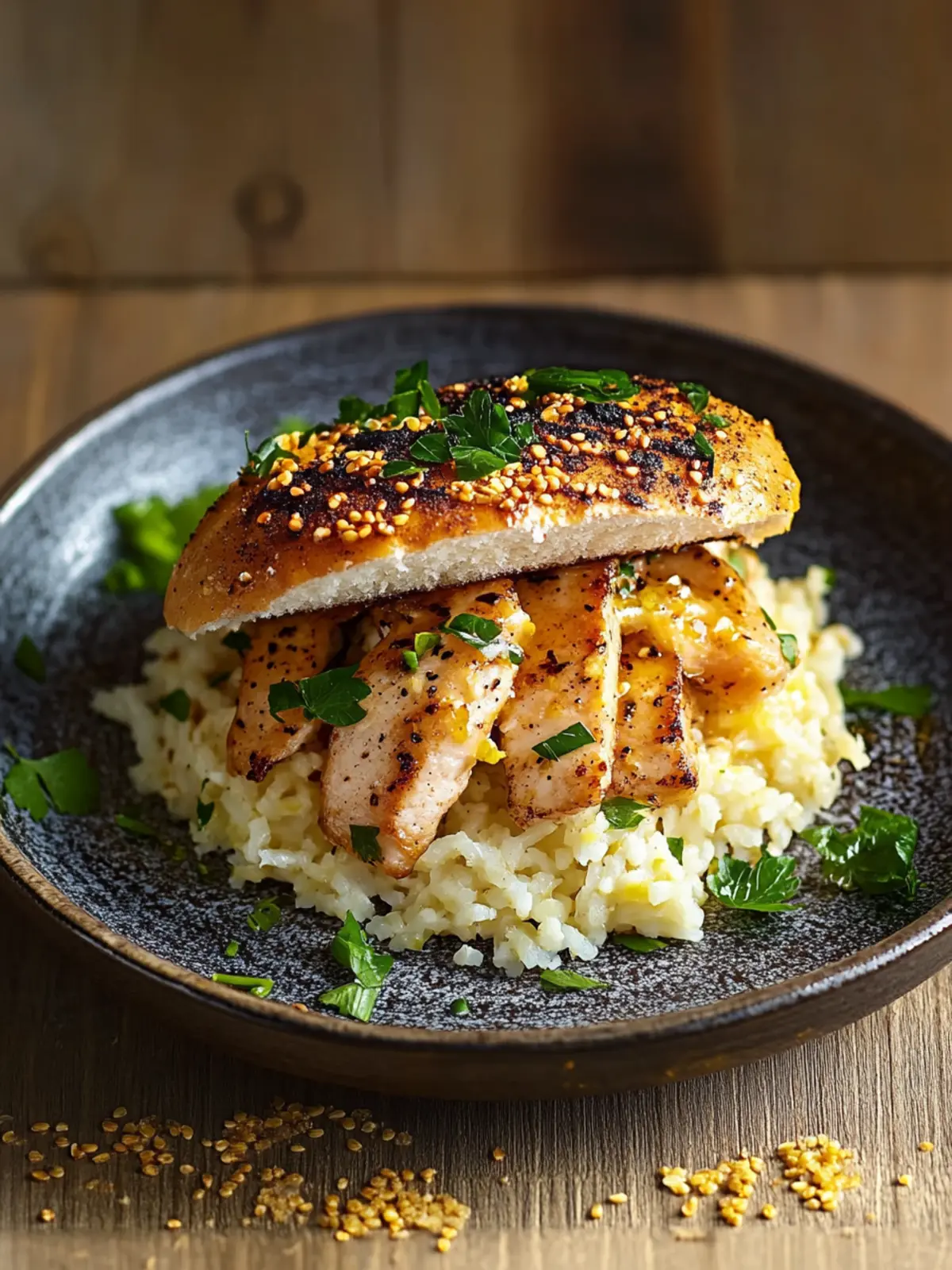 Blumenkohlreis mit Hähnchenbrust: Gesund und Lecker Kochen! 4 Blumenkohlreis mit Hähnchenbrust