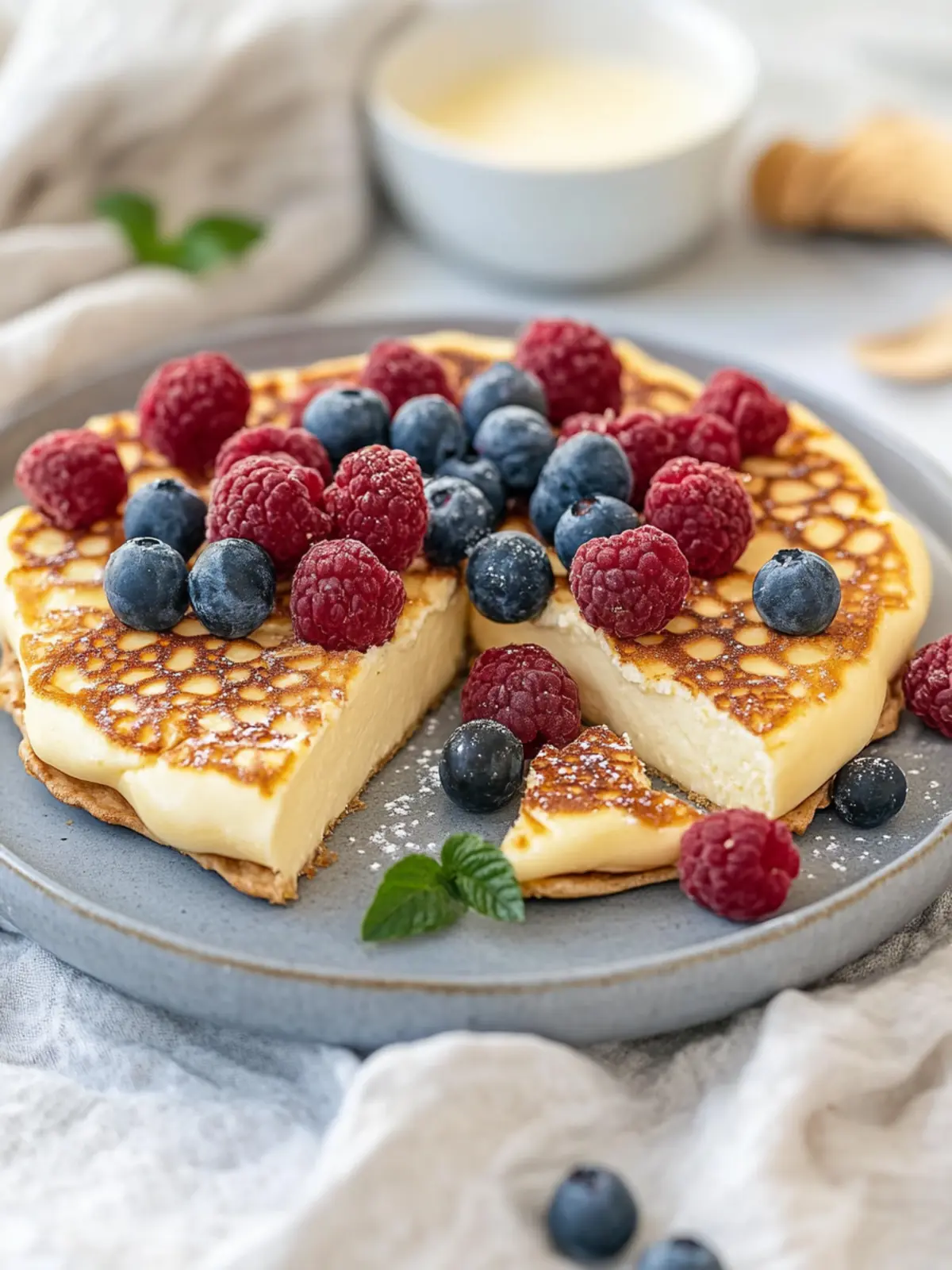 Leckere Low-Carb Quarkpfannkuchen ohne Mehl genießen 3 Low-Carb-Quarkpfannkuchen ohne Mehl