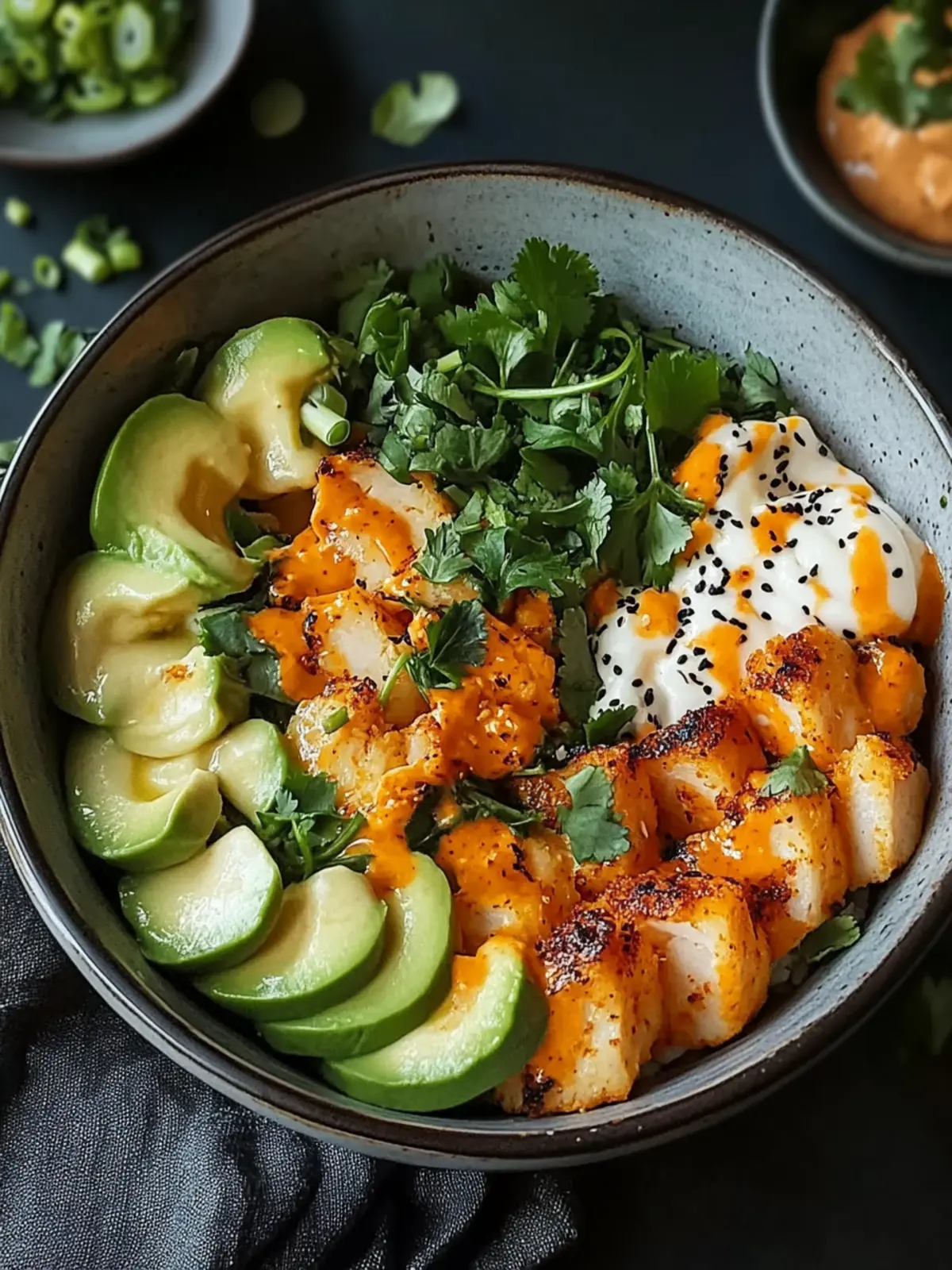 Garnelen Reis Schalen mit scharfer Mayo – Dein schnelles Lieblingsgericht 2 Garnelen Reis Schalen mit scharfer Mayo