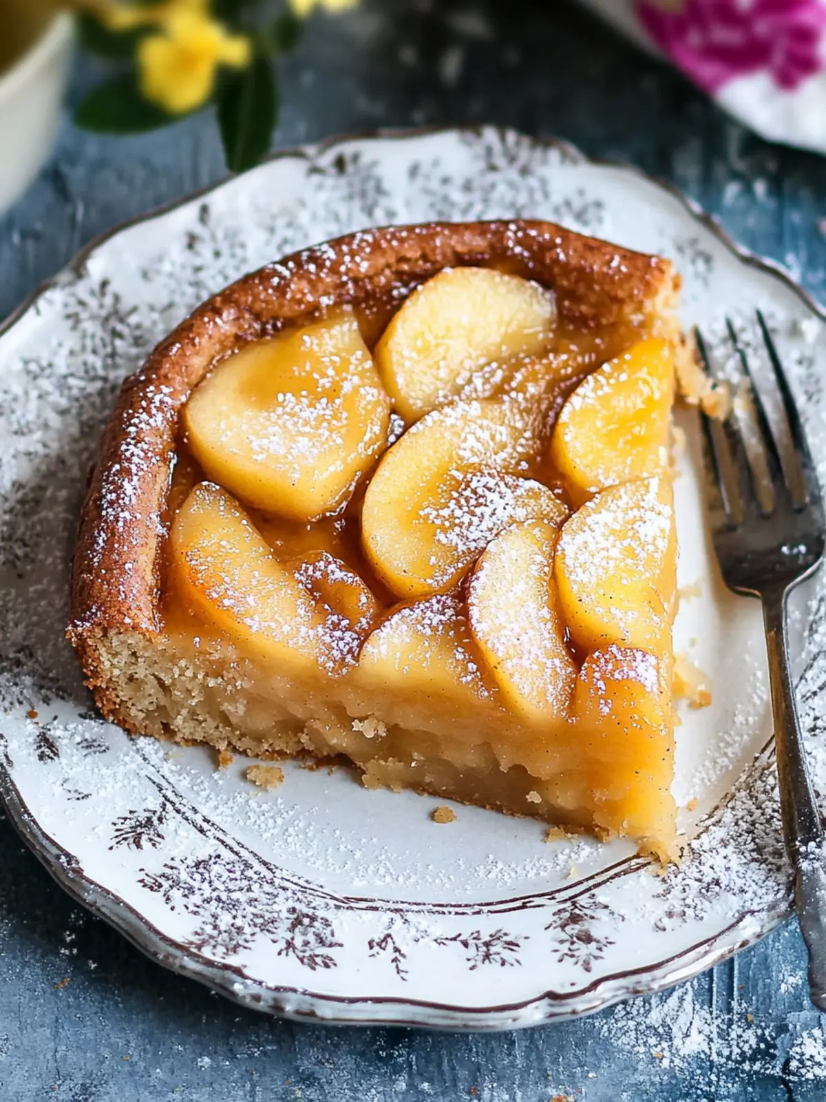 Glutenfreier Apfel-Umdreht-Kuchen mit Karamellzauber 3 Glutenfreier Apfel-Umdreht-Kuchen