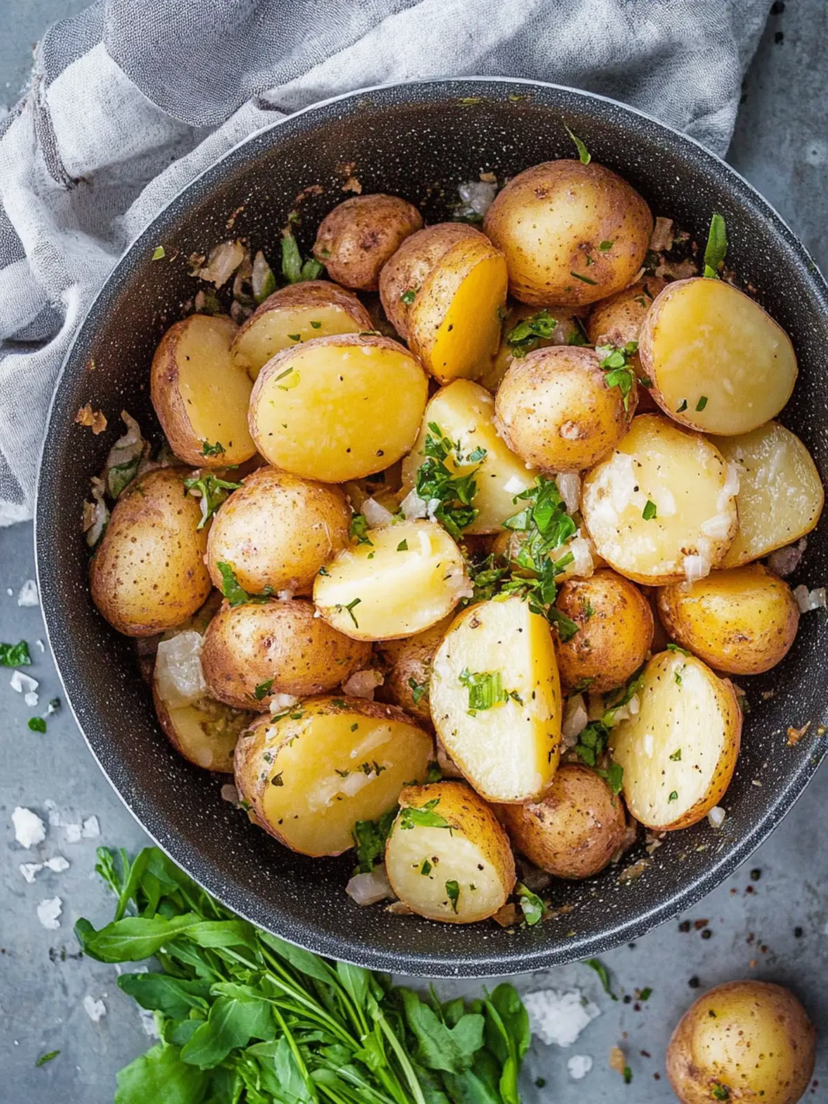 Geniale Bratkartoffeln: Perfekt knusprig mit Bacon und Zwiebeln 4 Bratkartoffeln