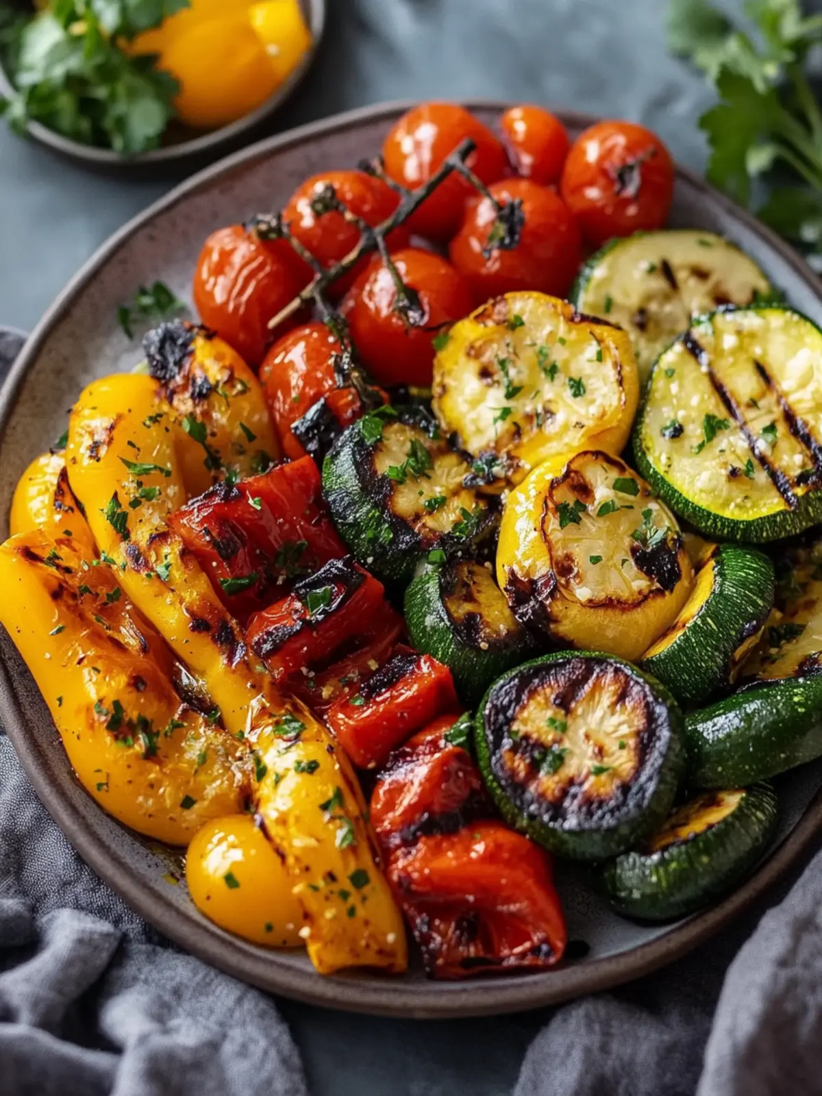 Mediterrane Grillplatte mit Gemüse: Gesund, bunt und lecker 4 Mediterrane Grillplatte mit Gemüse