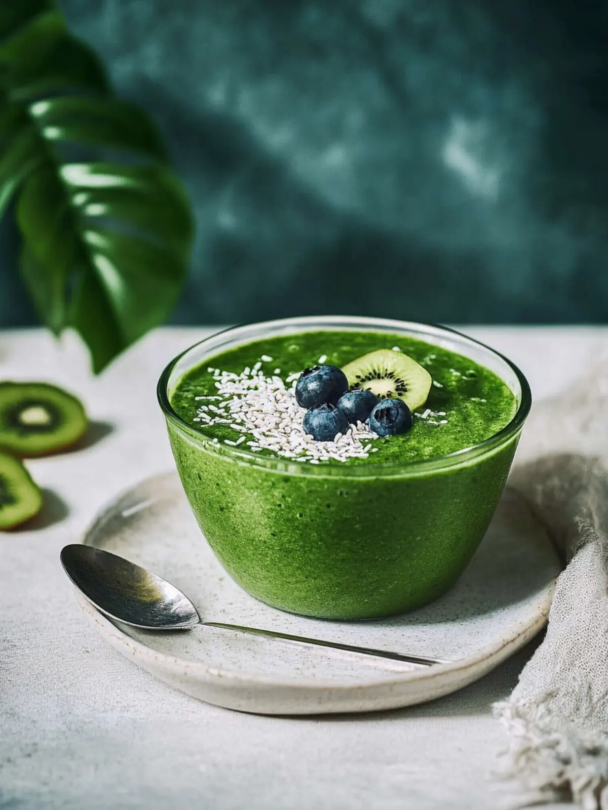 Grüne Smoothie-Schüssel für den perfekten Energiekick 4 Grüne Smoothie-Schüssel
