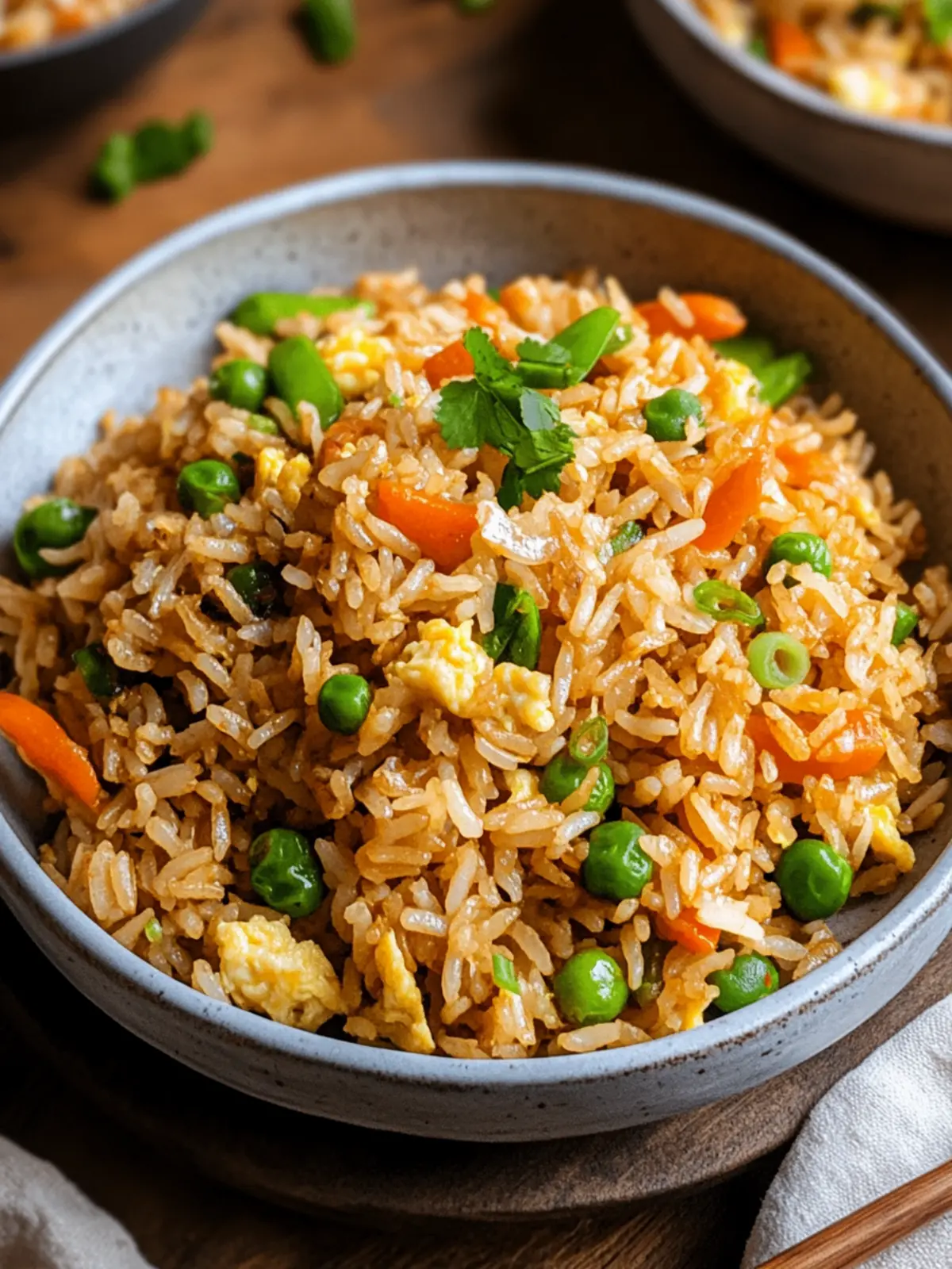 Fried Rice mit Gemüse & Ei wie beim Chinesen in 20 Minuten 3 Fried Rice mit Gemüse & Ei wie beim Chinesen