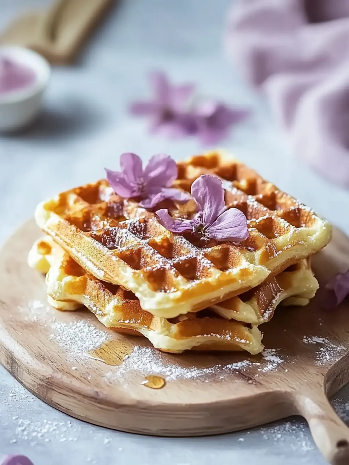 Herzhafte Waffeln mit Schinken und Käse – Ein Genuss für jede Gelegenheit 4 Herzhafte Waffeln mit Schinken und Käse