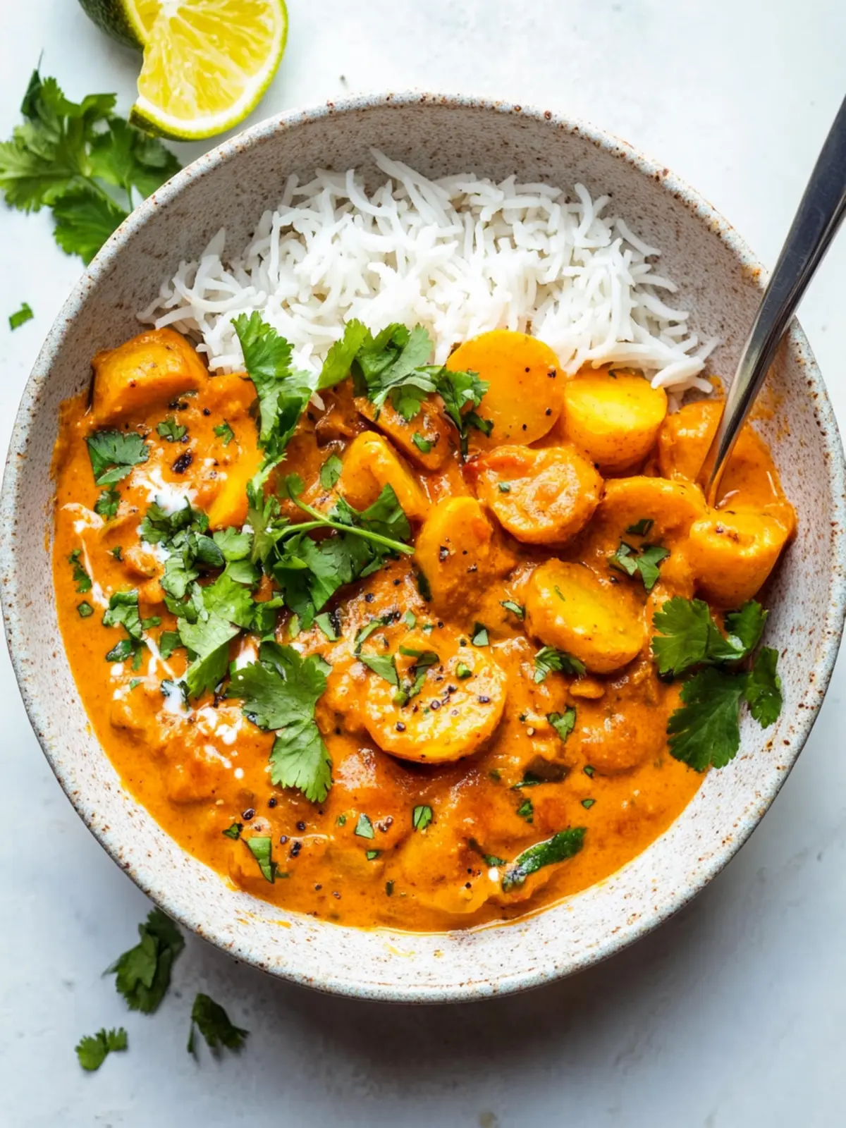 Einfache cremige Kartoffelcurry für schnelle Genussmomente 2 Einfache cremige Kartoffelcurry