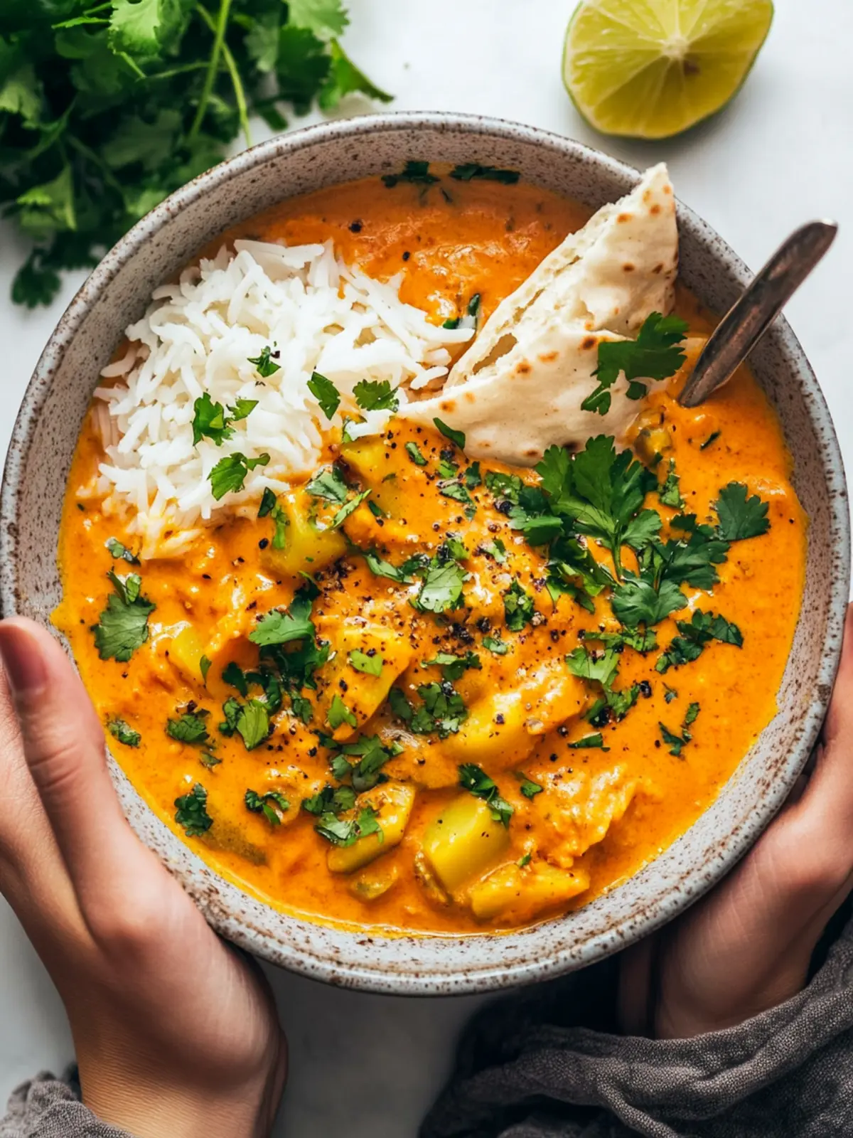 Einfache cremige Kartoffelcurry für schnelle Genussmomente 3 Einfache cremige Kartoffelcurry