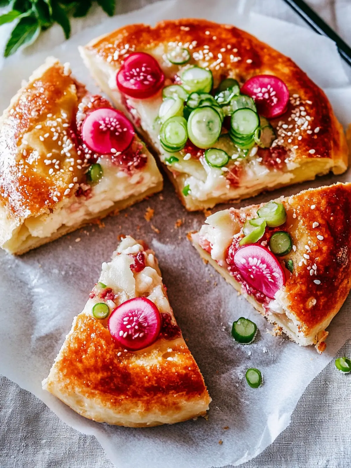 Chinesisch inspirierte herzhaft gefüllte Frühstückspfannkuchen vegan 2 Chinesisch inspirierte herzhaft gefüllte Frühstückspfannkuchen (veganes Rezept)