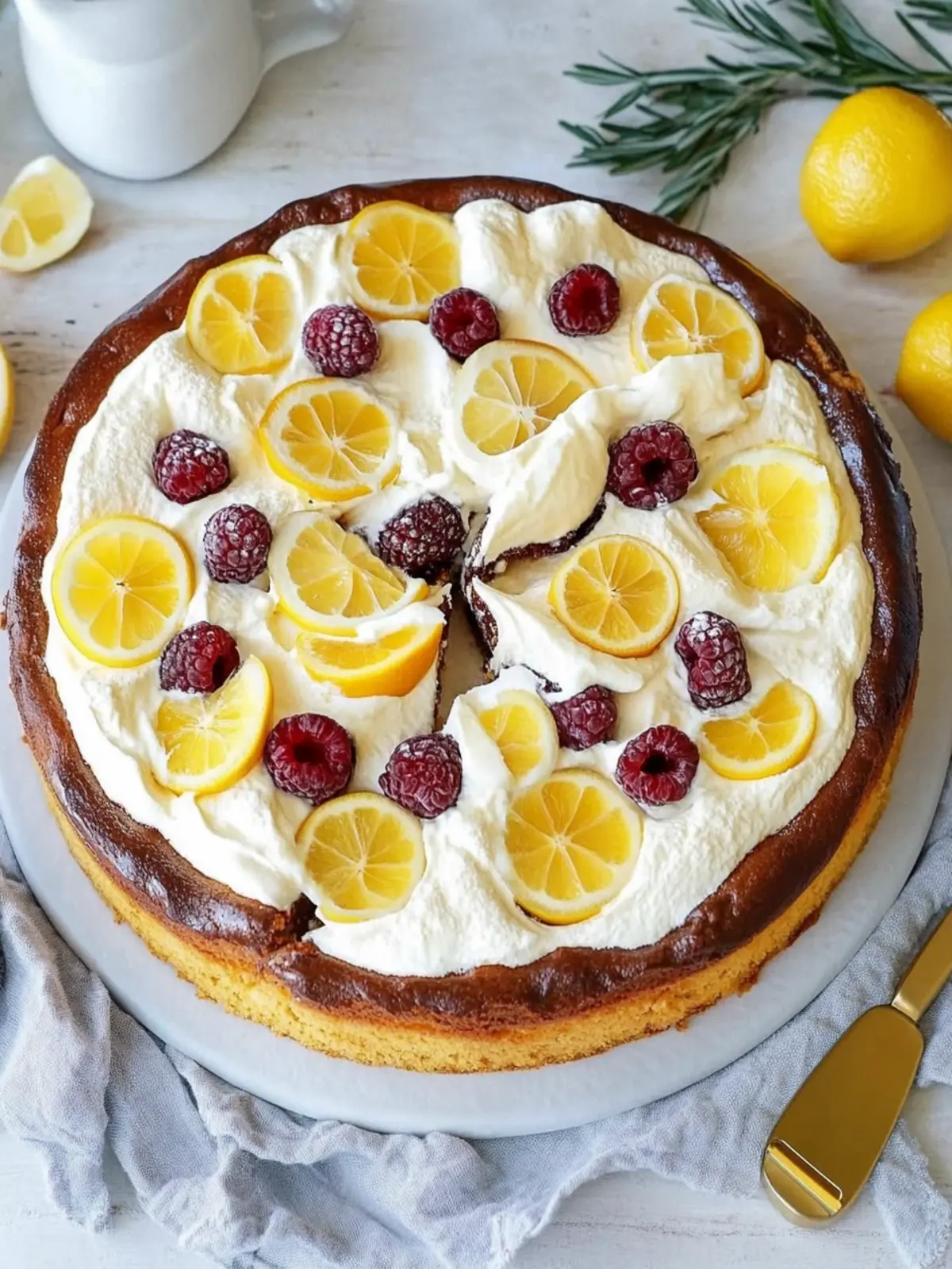 Schneller Geburtstagskuchen mit Quark, Kirschen und Schokolade 5 Schneller Geburtstagskuchen