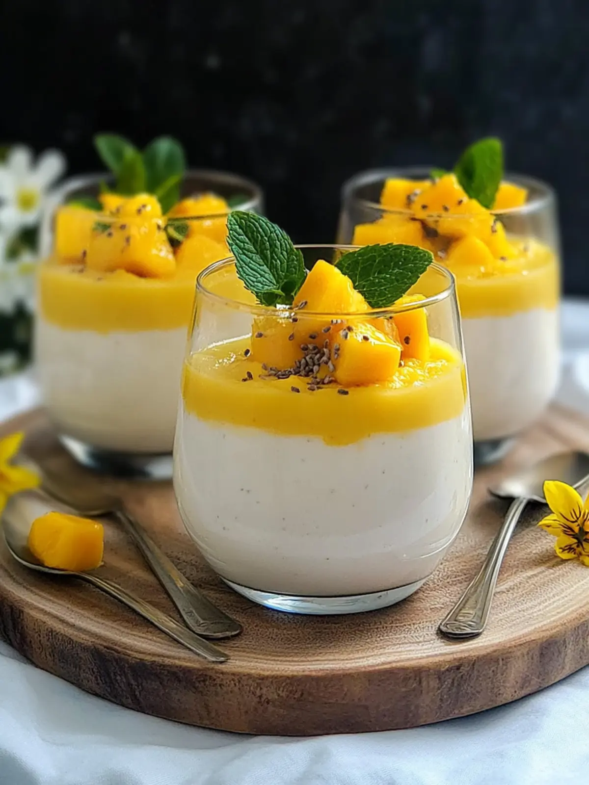 Griechischer Joghurt mit Mango-Mousse: Leicht und frisch genießen 2 Griechischer Joghurt mit Mango-Mousse
