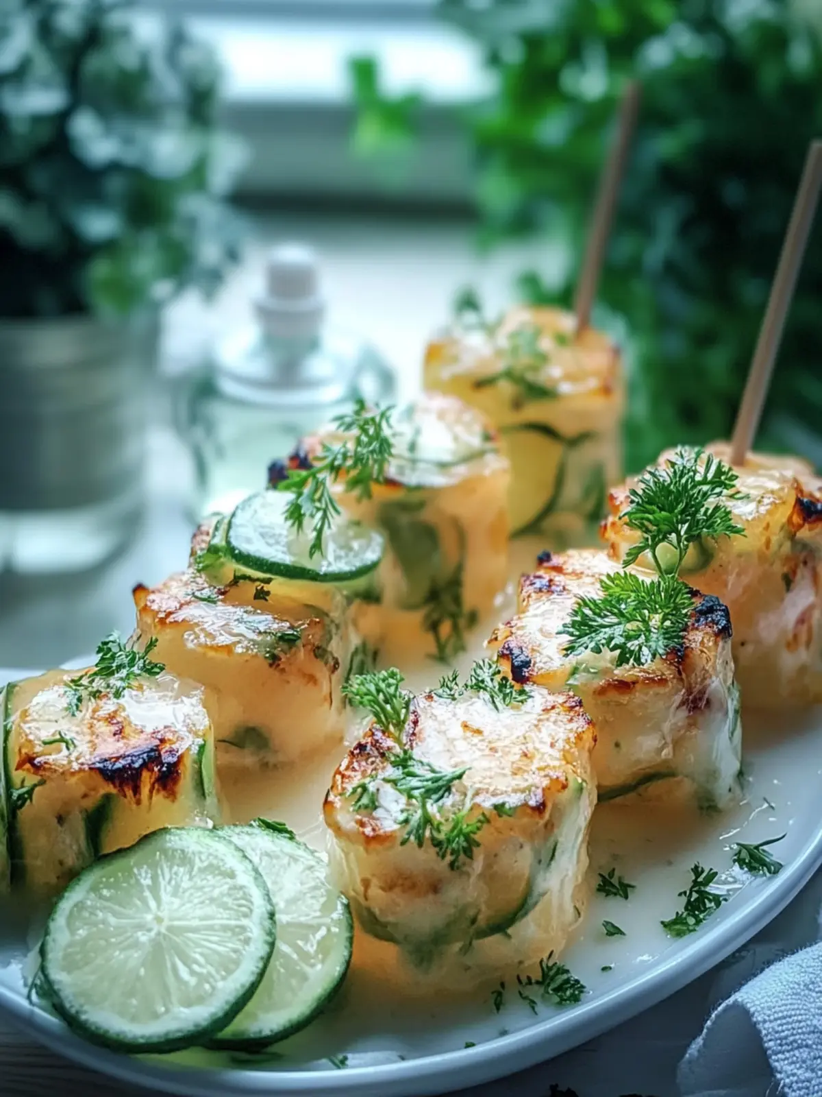 Saftige Hähnchenspieße mit würziger Mayonnaise-Chili-Marinade 2 Saftige Hähnchenspieße