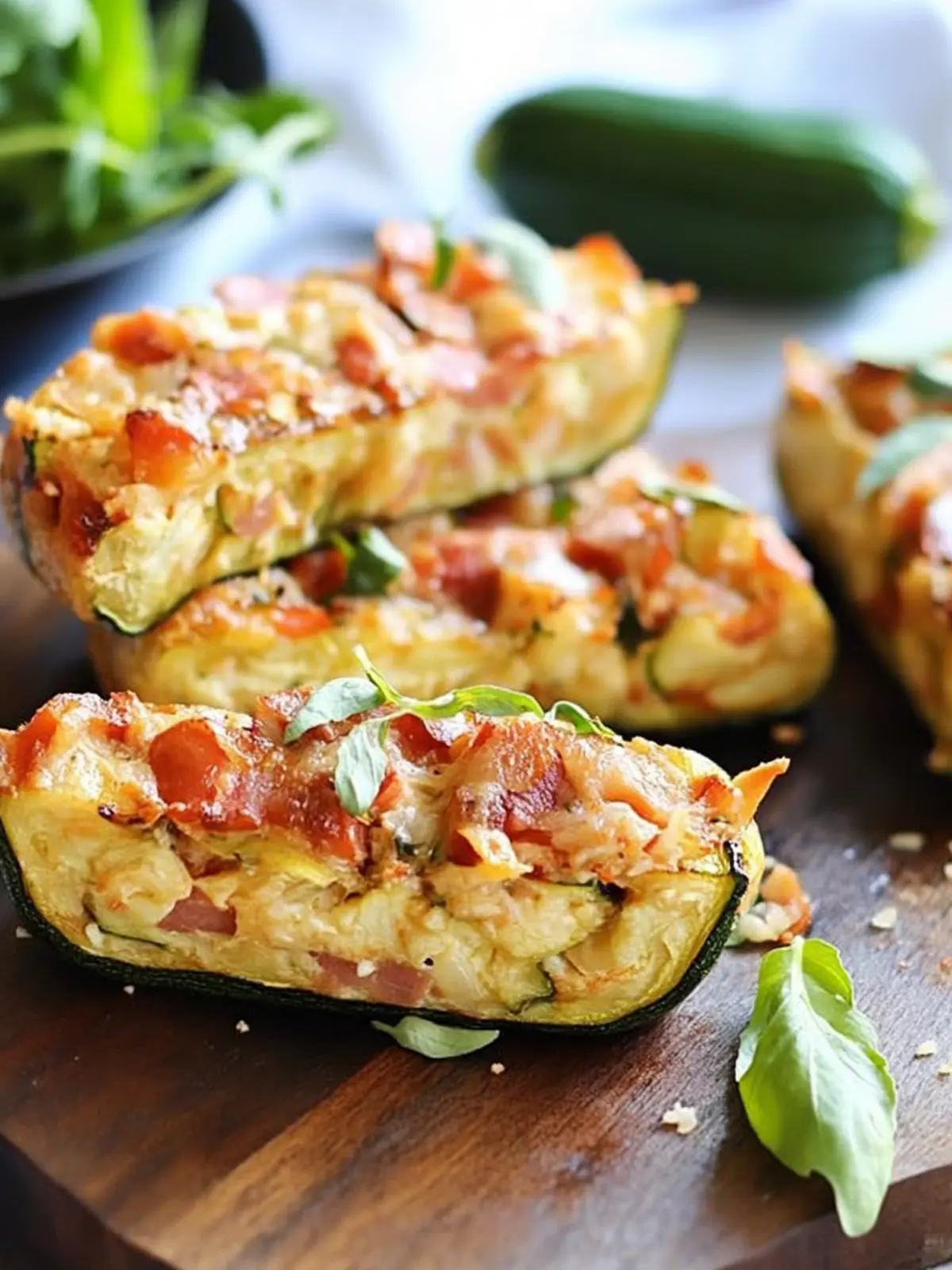 Zucchini und Speck Scheibe – Perfekt für jede Mahlzeit! 3 Zucchini und Speck Scheibe
