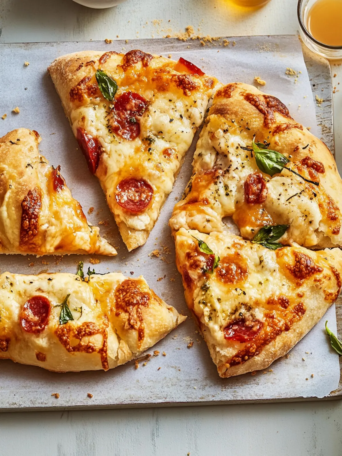 Pizza-Croissants: Schnell & Schmackhaft für jede Party 2 Pizza-Croissants