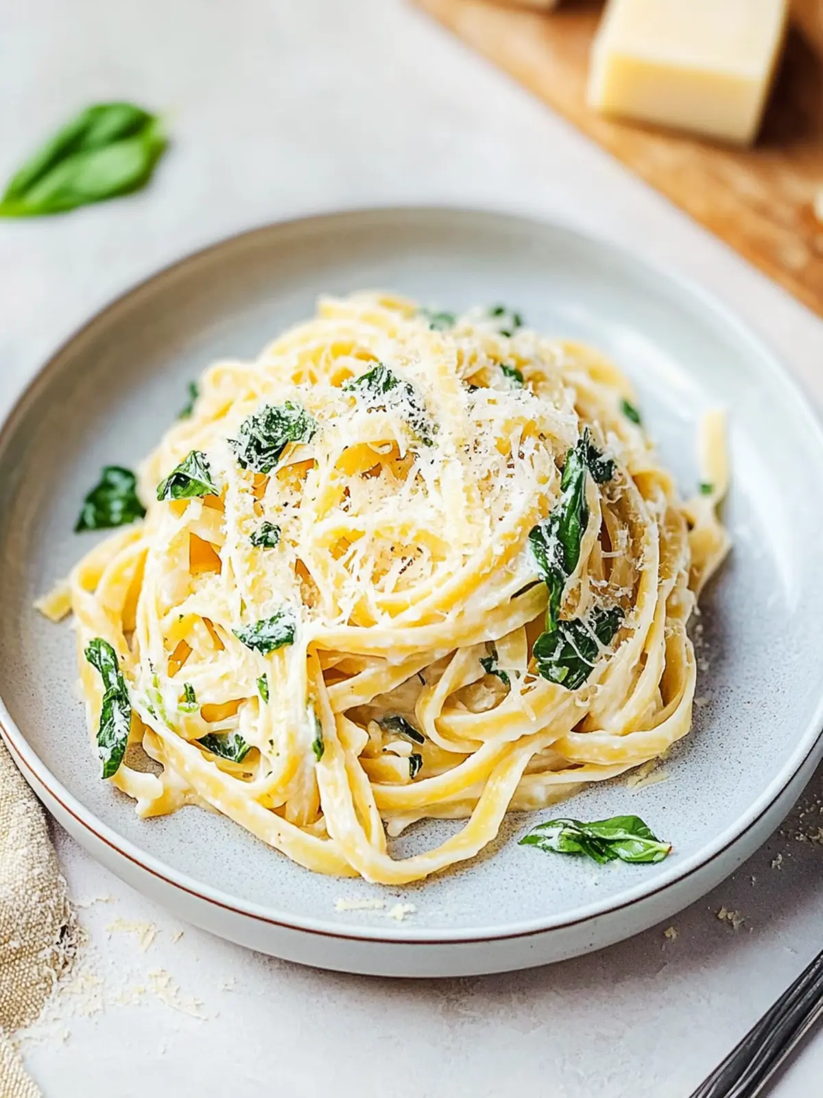 Bärlauch-Nudeln mit Parmesan: Frühlingsfrisch und schnell gekocht 3 Bärlauch-Nudeln mit Parmesan