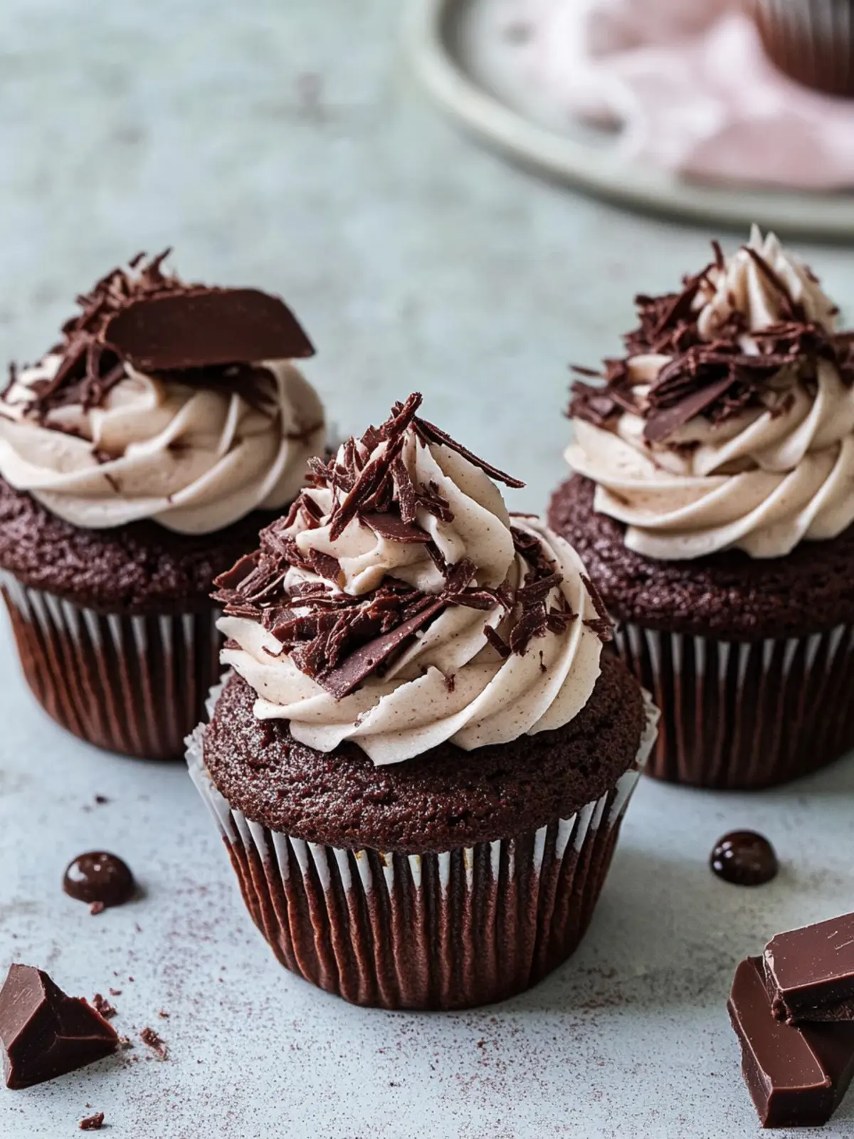 Schoko-Cupcakes: Weich, lecker und einfach verführerisch 4 Schoko-Cupcakes