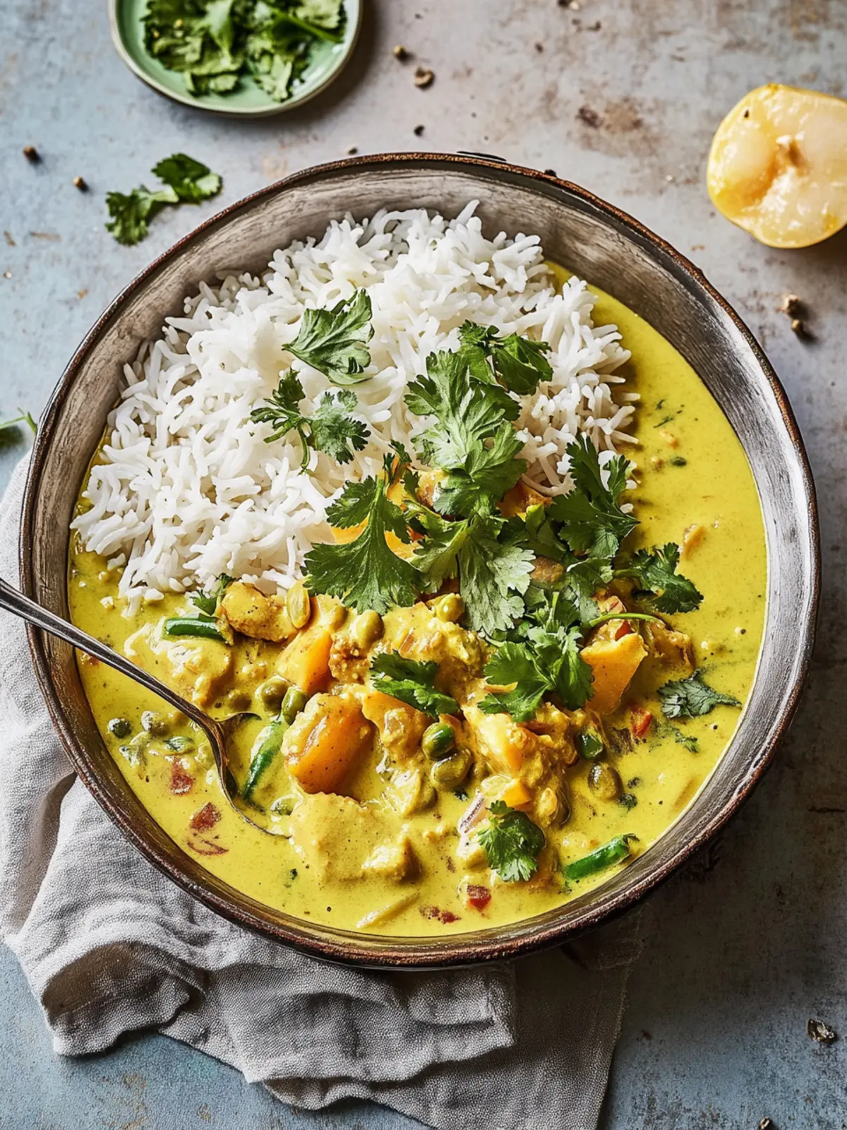 Cremiges Kohlrabi-Curry: Veganer Genuss für jedes Dinner 2 Kohlrabi-Curry