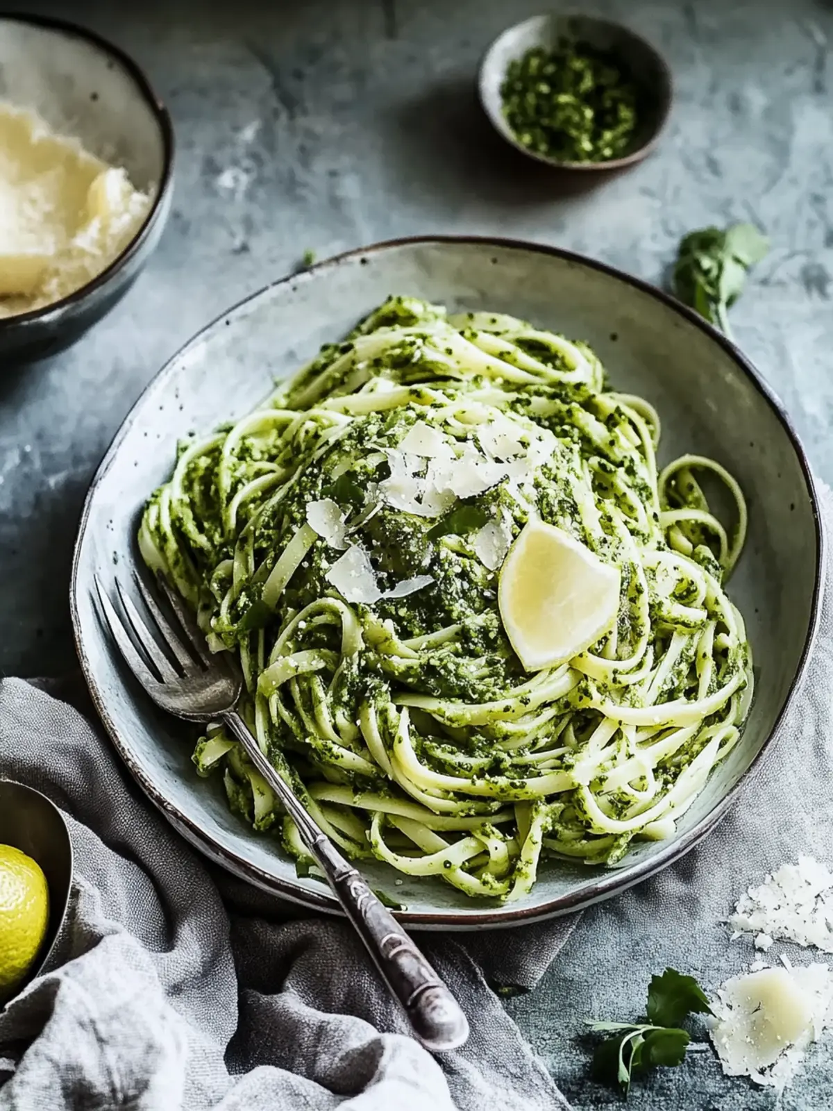 Linguine mit Petersilienpesto: Schnell & Lecker für Jeden Tag 3 Linguine mit Petersilienpesto