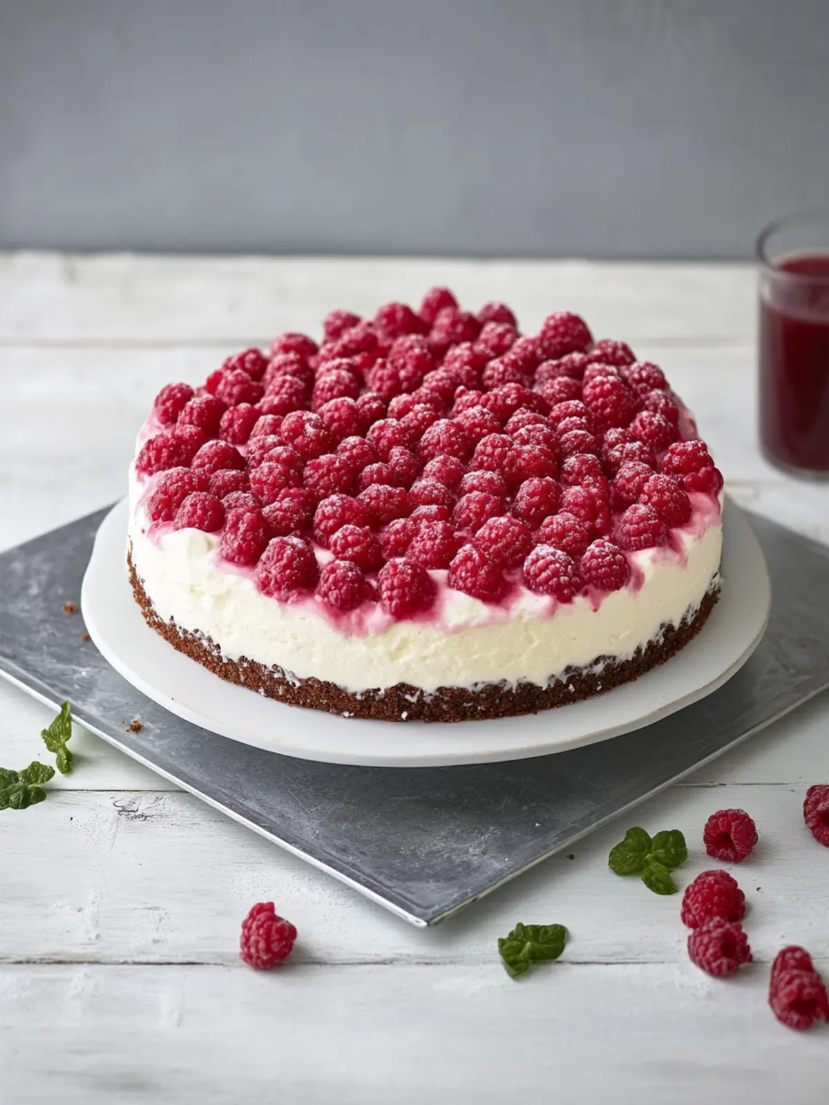 Himbeer-Frischkäse-Mascarpone-Torte für süße Momente 3 Himbeer-Frischkäse-Mascarpone-Torte