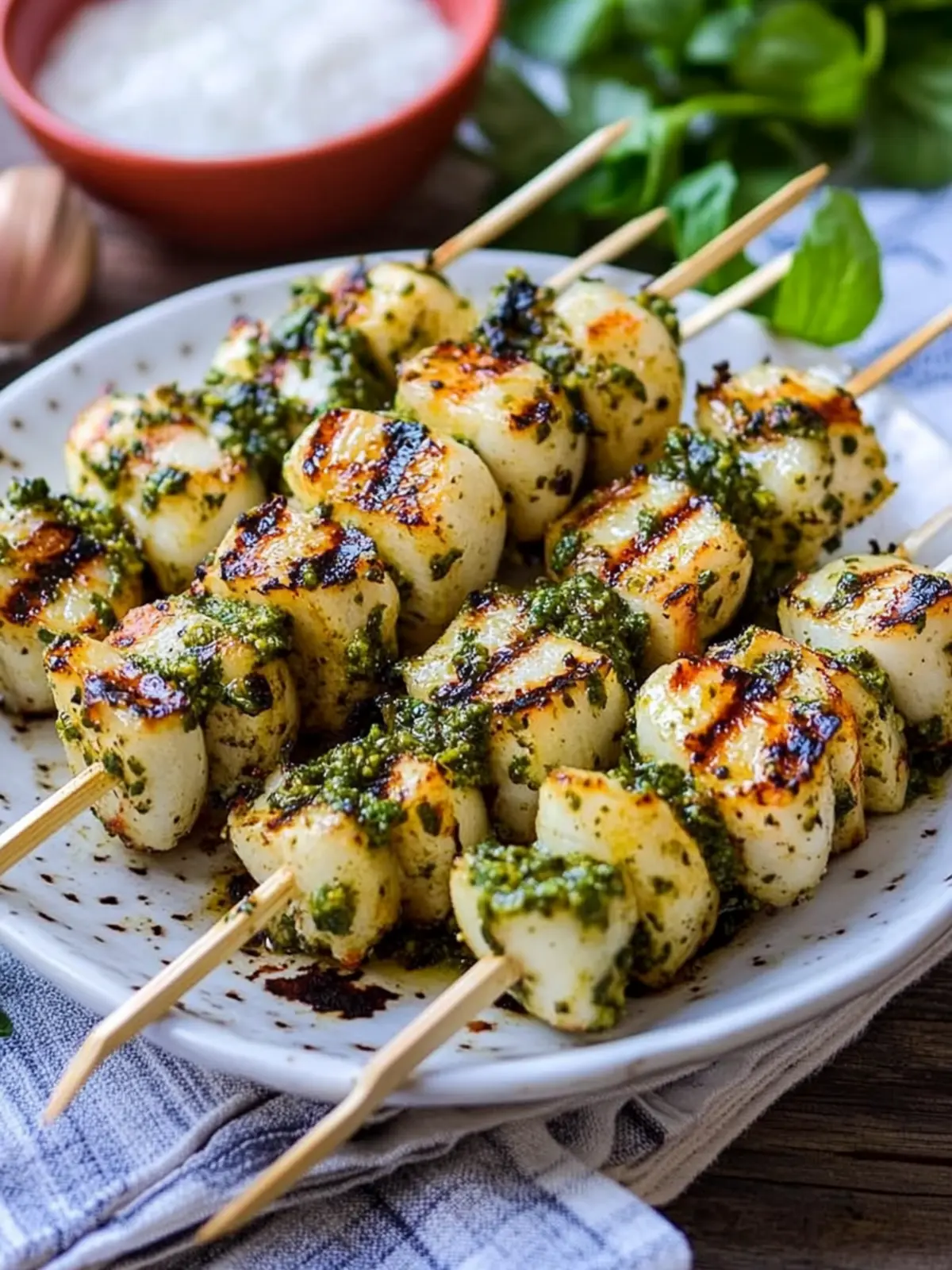 Pesto Gegrillte Garnelen: Sommerlicher Genuss für Feinschmecker 5 Pesto Gegrillte Garnelen
