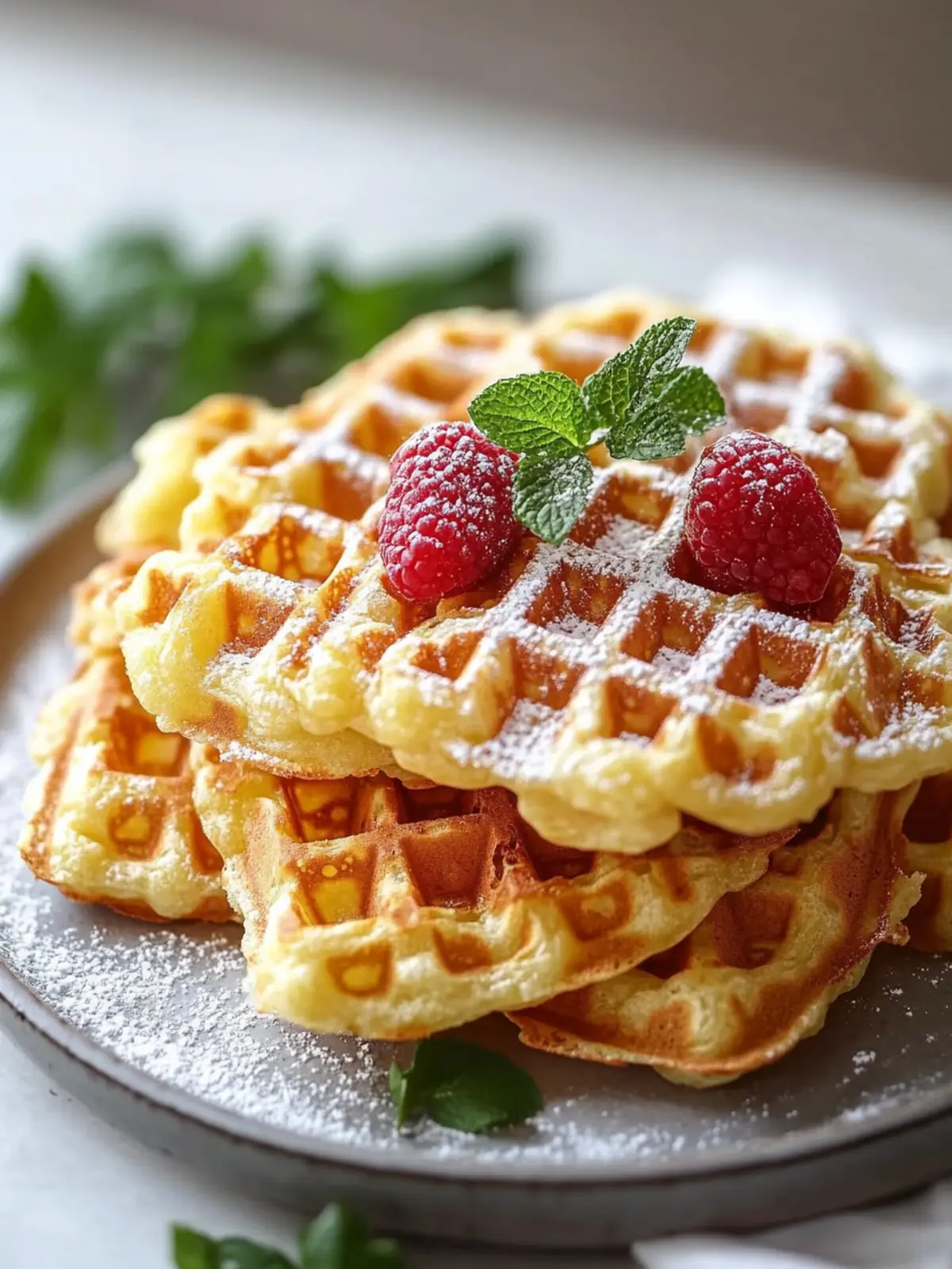 Crispy Kartoffelwaffeln: Knuspriger Genuss für jede Gelegenheit 2 Kartoffelwaffeln