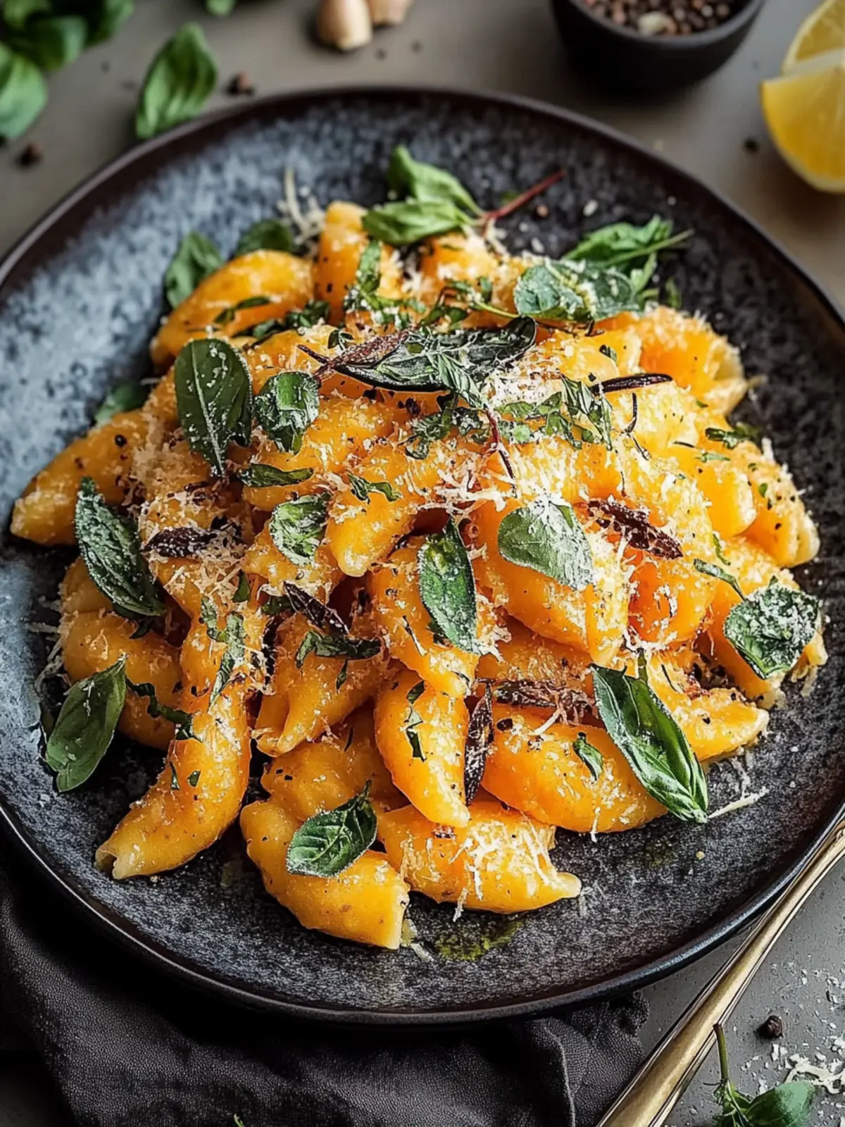 Köstliche Pumpkin-Schnittnudeln mit Salbei für Gemütliche Abende 5 Pumpkin-Schnittnudeln mit Salbei