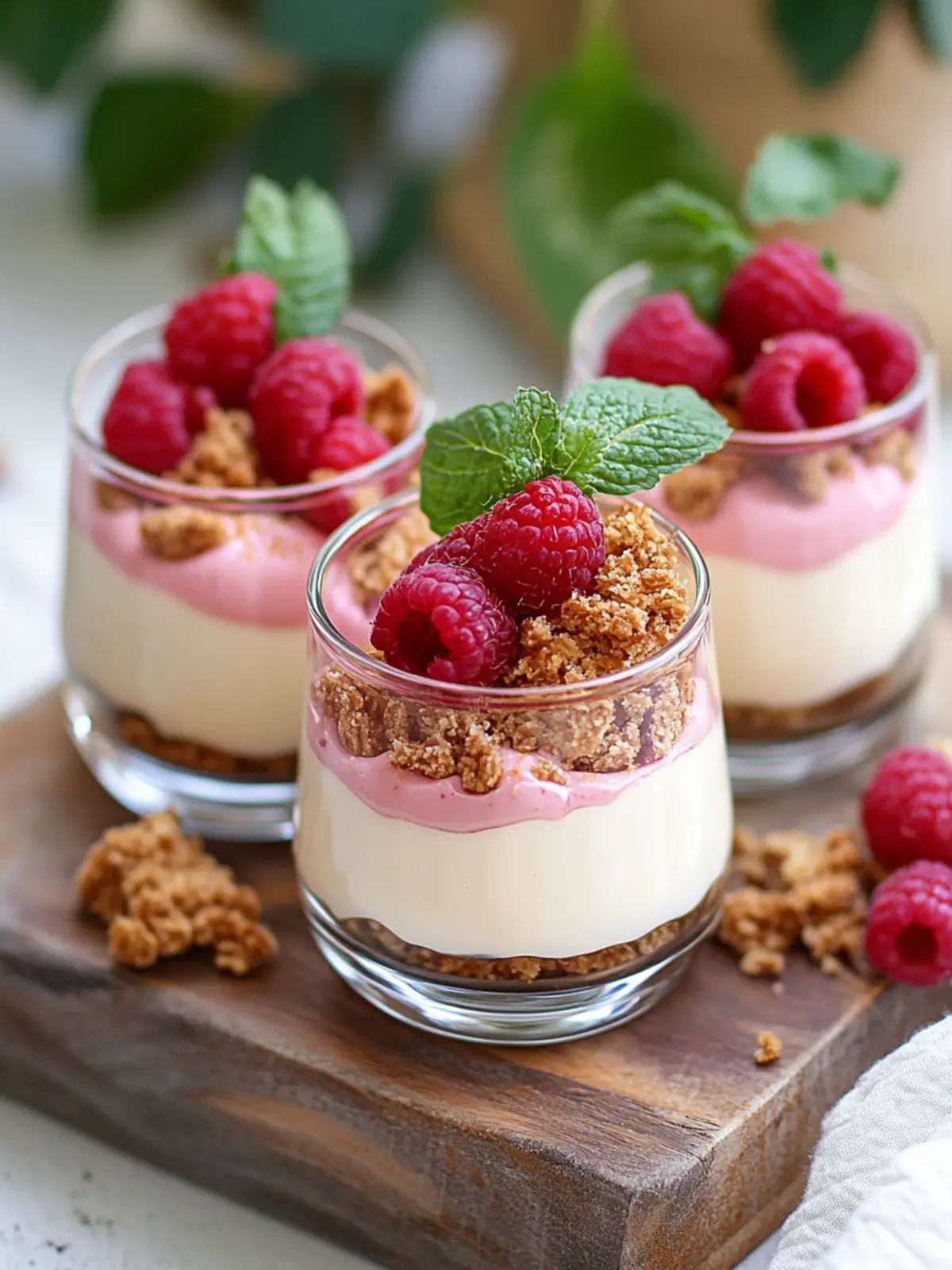Keine Backkuchen Dessert im Glas: Himbeertraum schnell zaubern 4 Keine Backkuchen Dessert im Glas