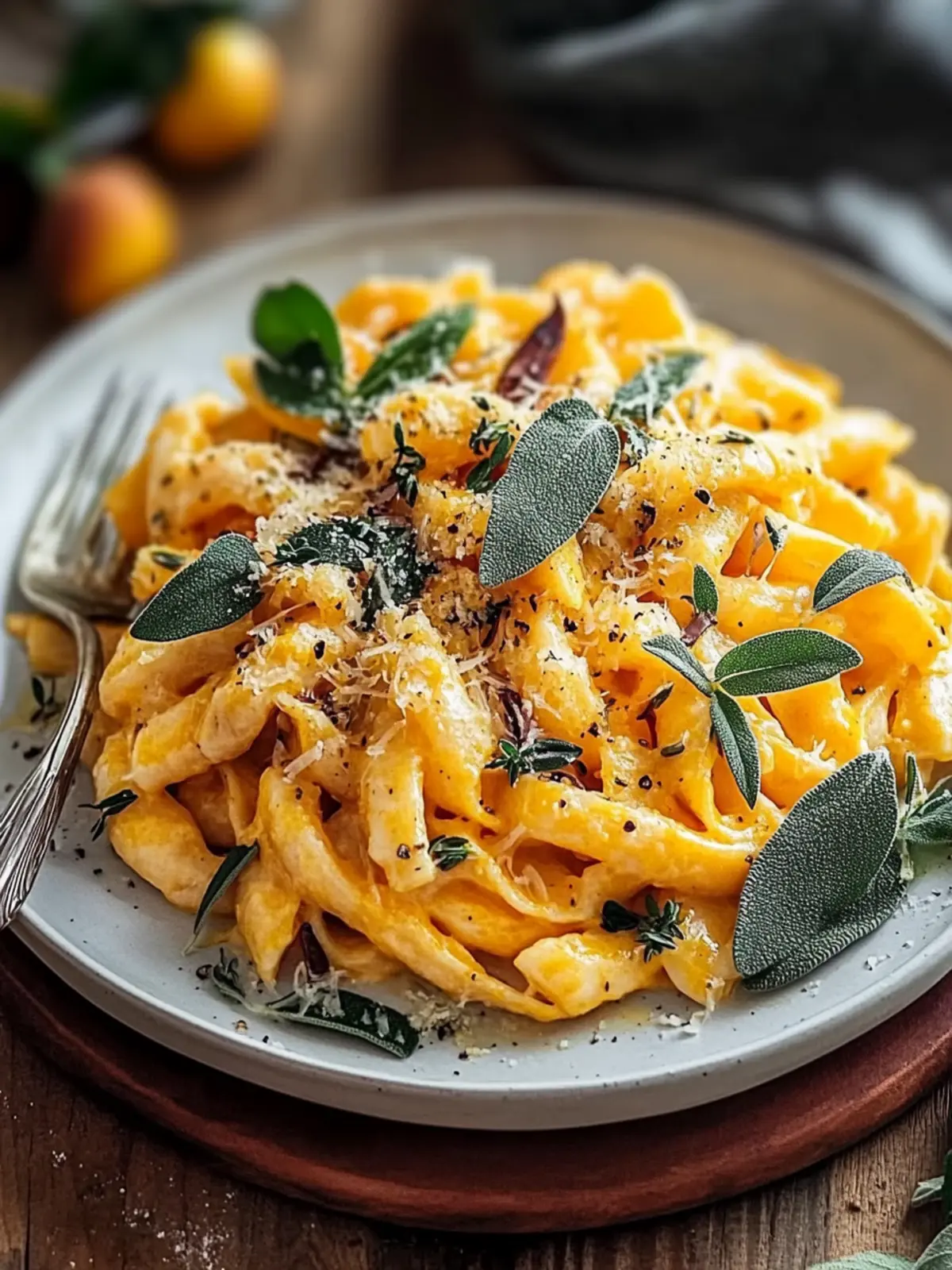 Köstliche Pumpkin-Schnittnudeln mit Salbei für Gemütliche Abende 2 Pumpkin-Schnittnudeln mit Salbei