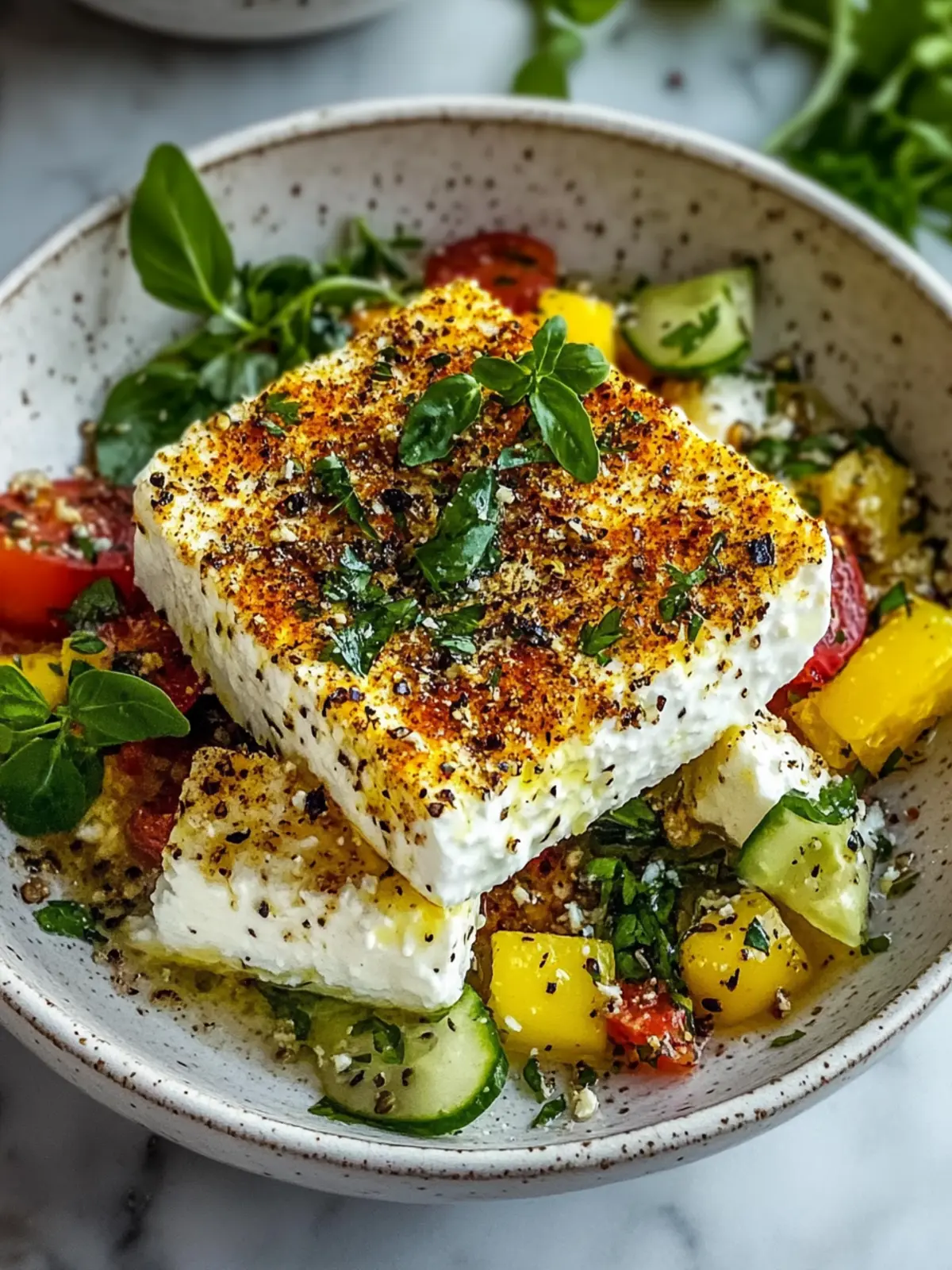 Knuspriger Feta aus dem Airfryer – Der perfekte Snack für Feta-Liebhaber 4 Knuspriger Feta aus dem Airfryer
