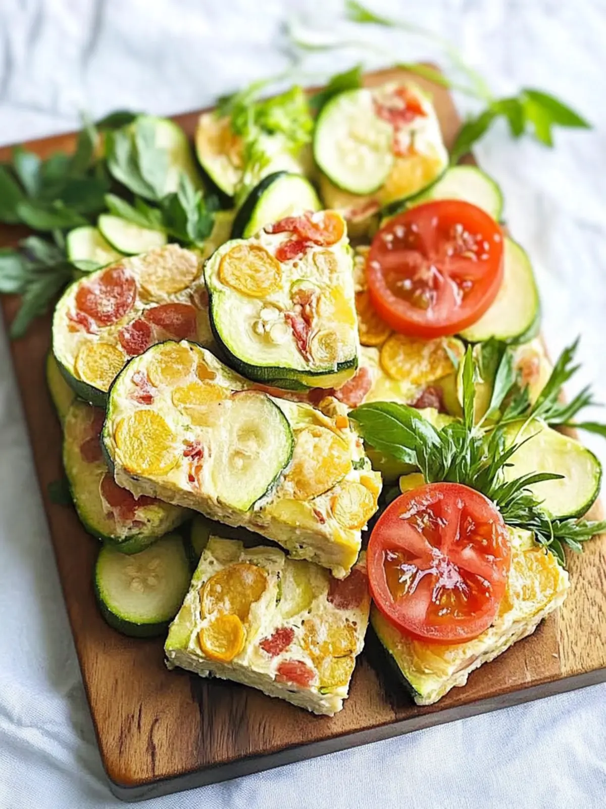 Zucchini und Speck Scheibe – Perfekt für jede Mahlzeit! 2 Zucchini und Speck Scheibe
