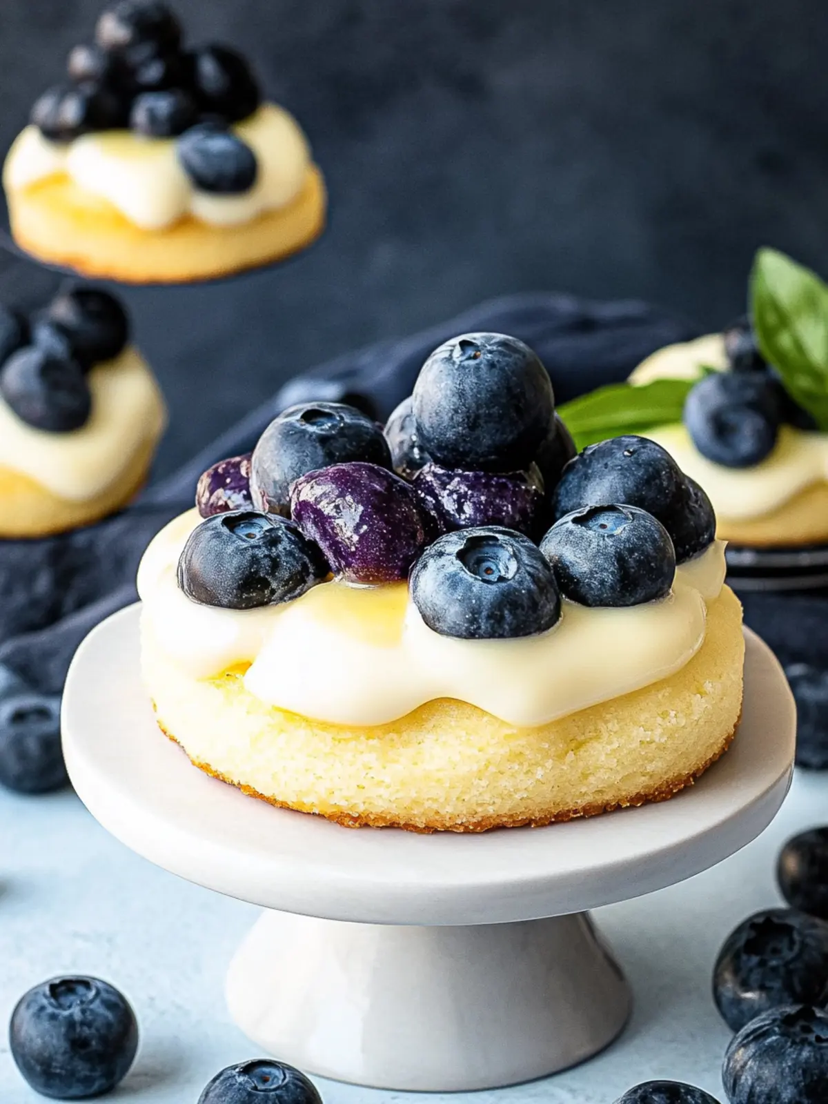 Zitronen-Blaubeer-Käsekuchen-Kekse für süße Genussmomente 3 Zitronen-Blaubeer-Käsekuchen-Kekse