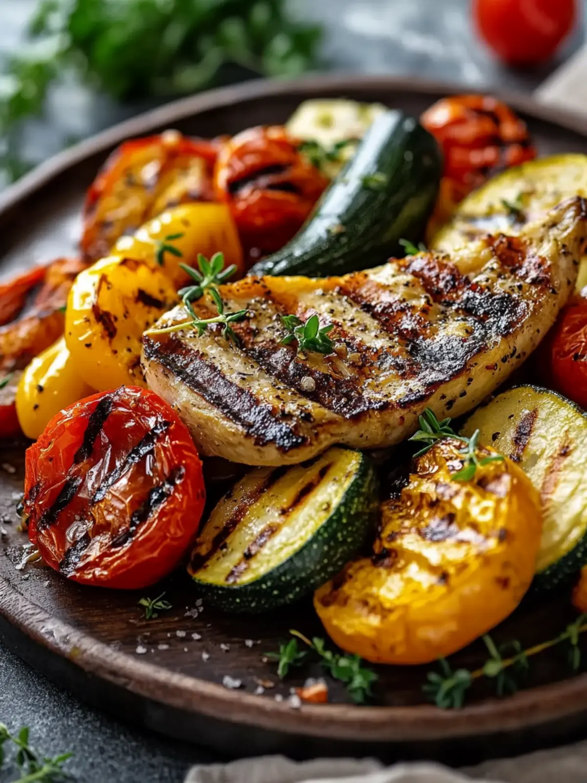 Mediterrane Grillplatte mit Gemüse: Gesund, bunt und lecker 3 Mediterrane Grillplatte mit Gemüse