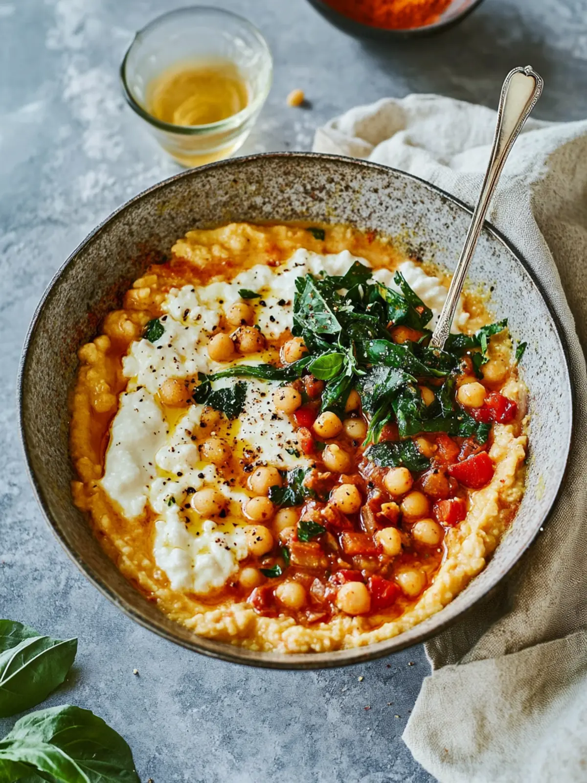 Cremiger Harissa-Kichererbseneintopf für deine Wohlfühlzeit 4 Cremiger Harissa-Kichererbseneintopf