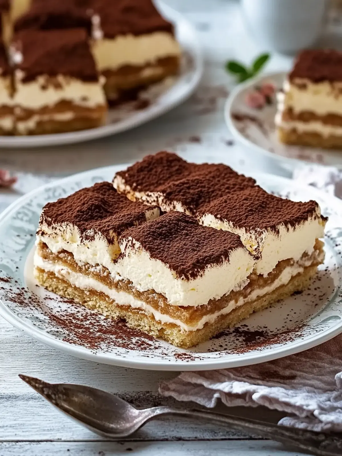 Tiramisu-Kuchen vom Blech – Einfach & Verführerisch Cremig 3 Tiramisu-Kuchen vom Blech
