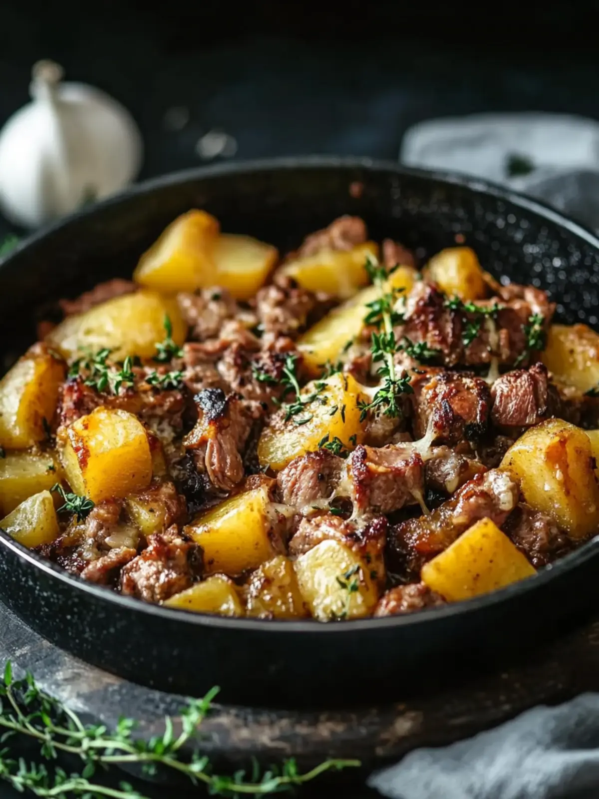 Kartoffel-Hackfleisch-Pfanne Rezept – Herzhaft und schnell genießen 2 Kartoffel-Hackfleisch-Pfanne Rezept
