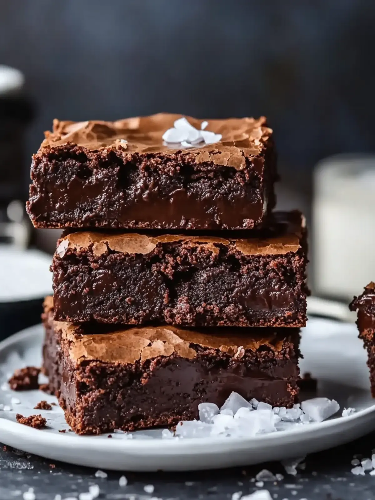 Saftige Schoko-Brownies Rezept – Himmlisch einfach selbstgemacht 4 Saftige Schoko-Brownies Rezept