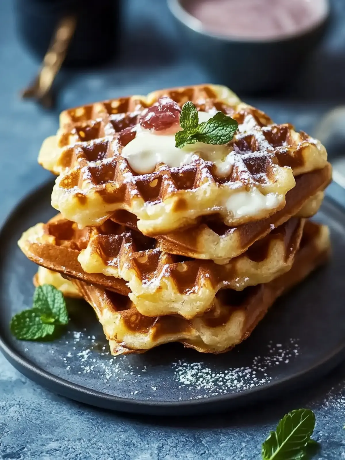 Herzhafte Waffeln mit Schinken und Käse – Ein Genuss für jede Gelegenheit 3 Herzhafte Waffeln mit Schinken und Käse