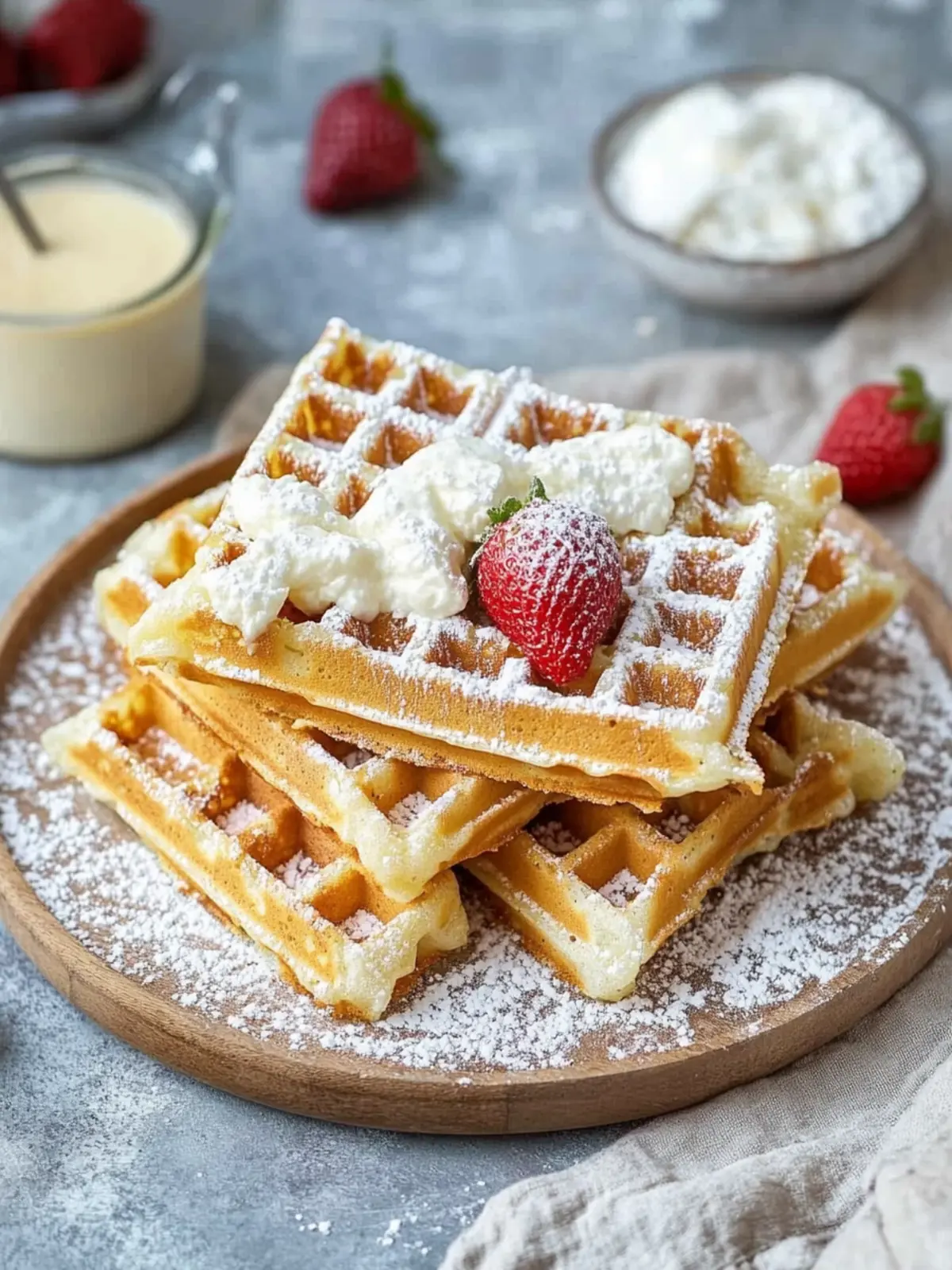 Belgische Waffeln – Mein einfaches Rezept für fluffigen Genuss 2 Belgische Waffeln - mein einfaches Rezept