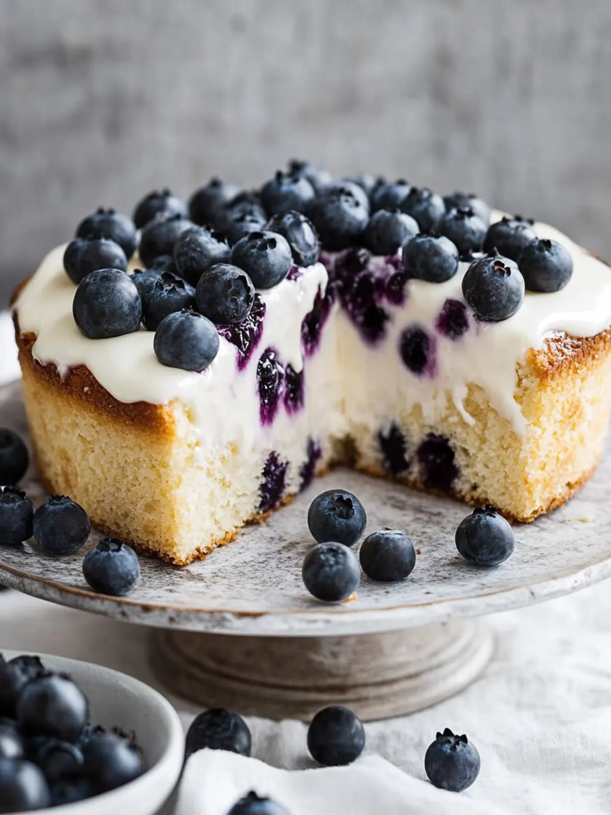 Buttermilch-Kuchen mit Blaubeeren: Sommerlicher Genuss für Dich 3 Buttermilch-Kuchen mit Blaubeeren