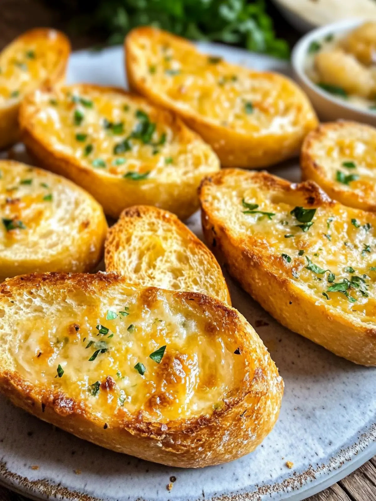 Geröstetes Knoblauchbrot aus dem Airfryer: Schnell & Lecker 4 Roasted garlic bread from the air fryer