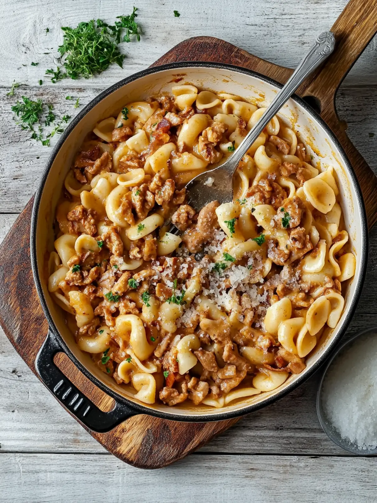 Hackfleisch-Nudel-Pfanne: Ein schnelles Familienliebling-Rezept 2 Hackfleisch-Nudel-Pfanne