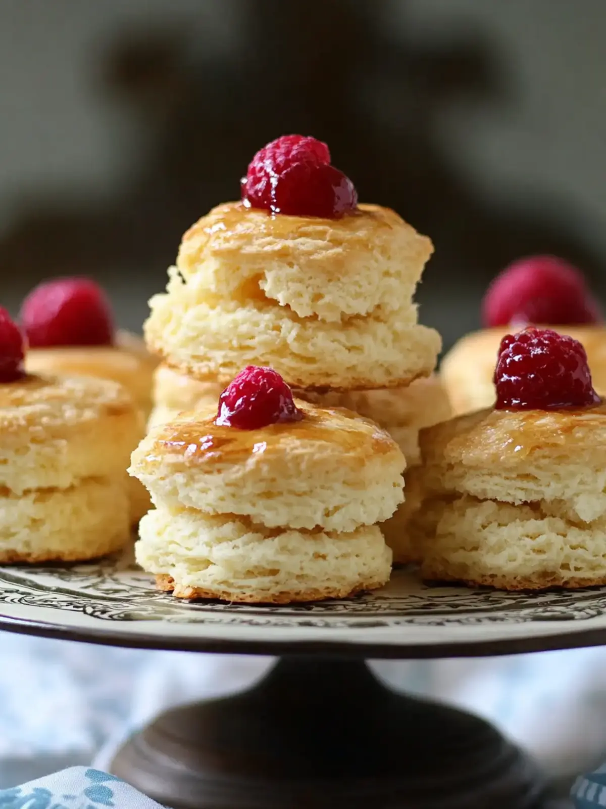 Schnelle Englische Scones für den perfekten Nachmittagsgenuss 4 Englische Scones