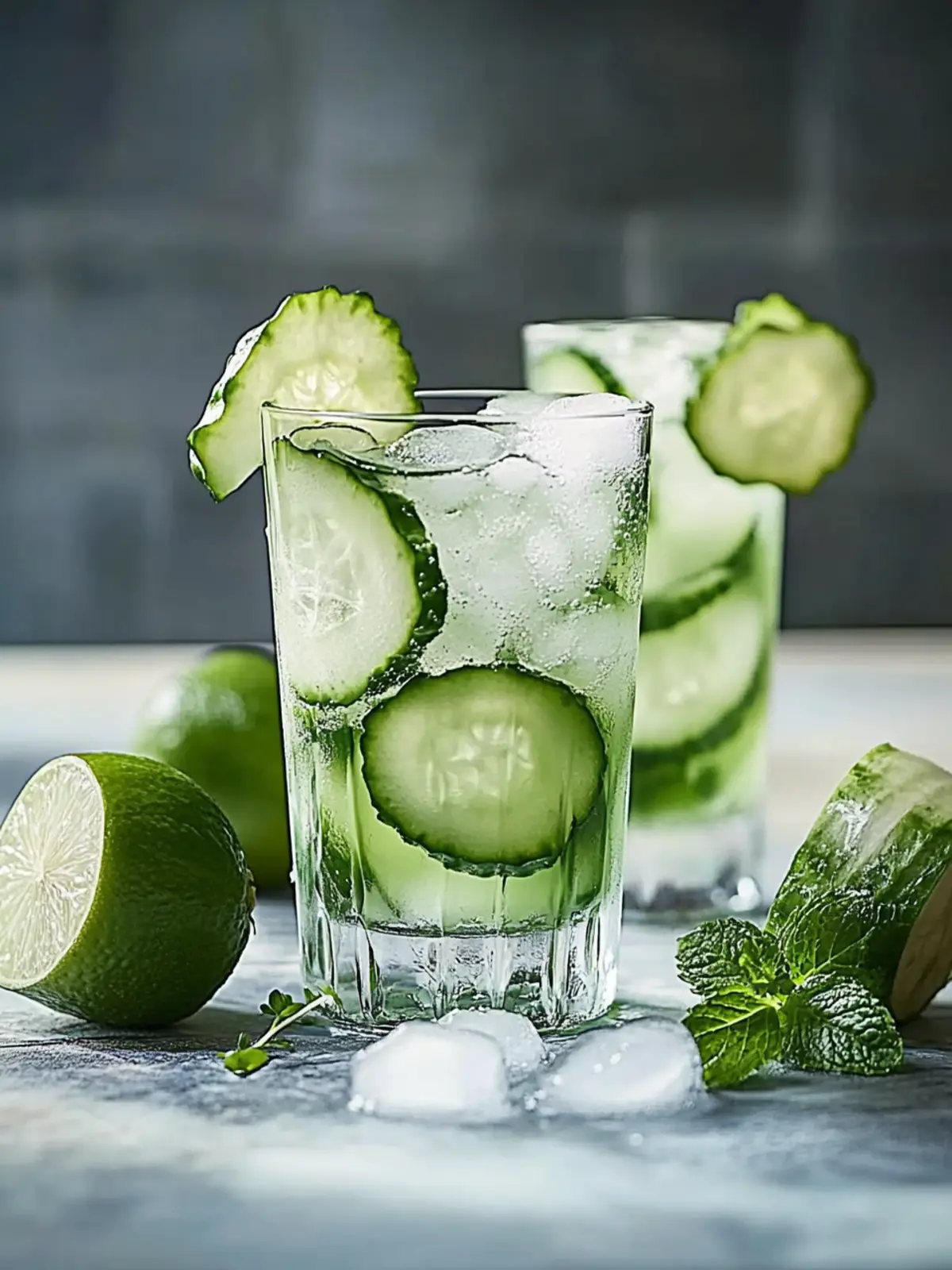 Gurkensoda mit Minze – Erfrischend und einfach selbstgemacht 5 Gurkensoda mit Minze