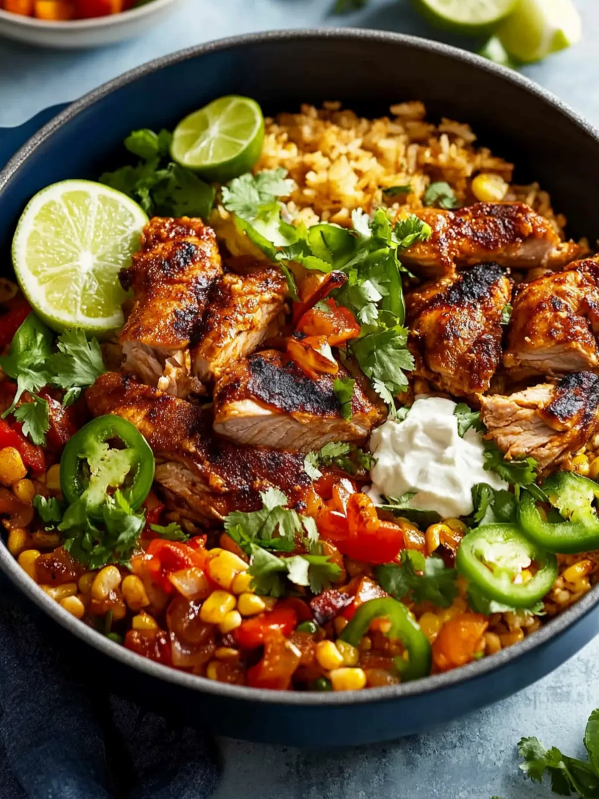 Ein-Topf-Mexikanisches Hühnchen und Reis – Lecker und Schnell! 3 Ein-Topf-Mexikanisches Hühnchen und Reis