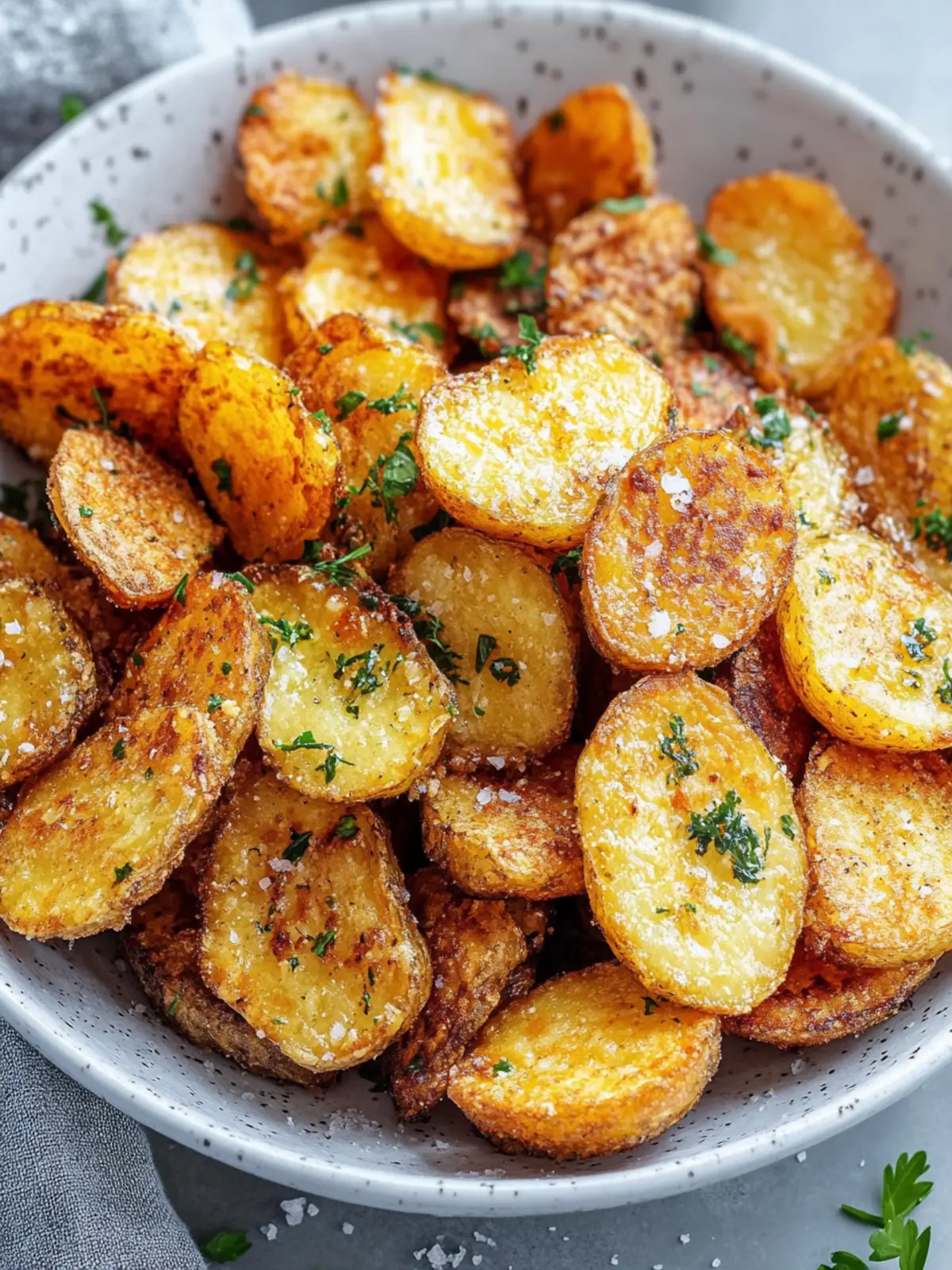 Knusprige Heißluftfritteusen-Kartoffeln: Gesund & Lecker! 3 Knusprige Heißluftfritteusen-Kartoffeln