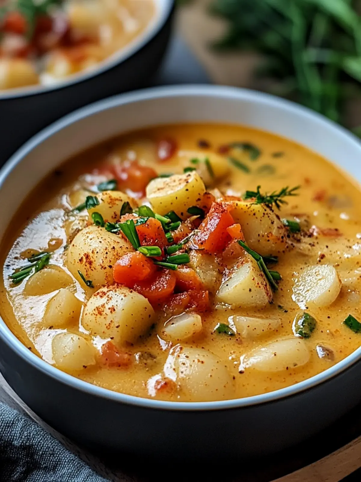 Würzige Cajun Kartoffelsuppe – Wärmender Genuss für Zuhause 5 Würzige Cajun Kartoffelsuppe
